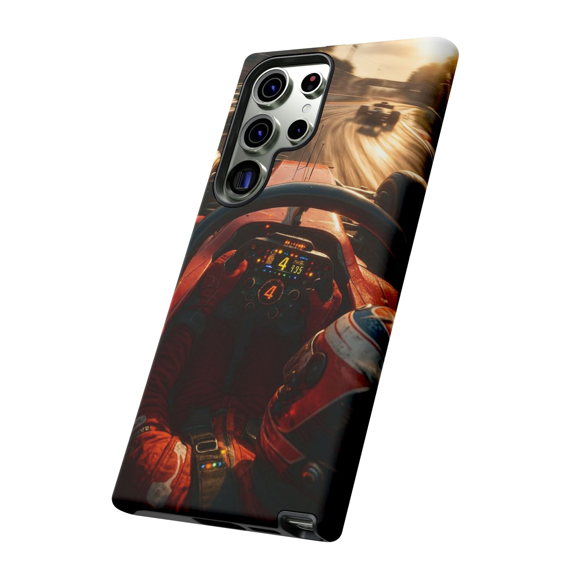 Formula 1 Cockpit Phone Case, Tough Cases for iPhones, Samsung, and Pixel