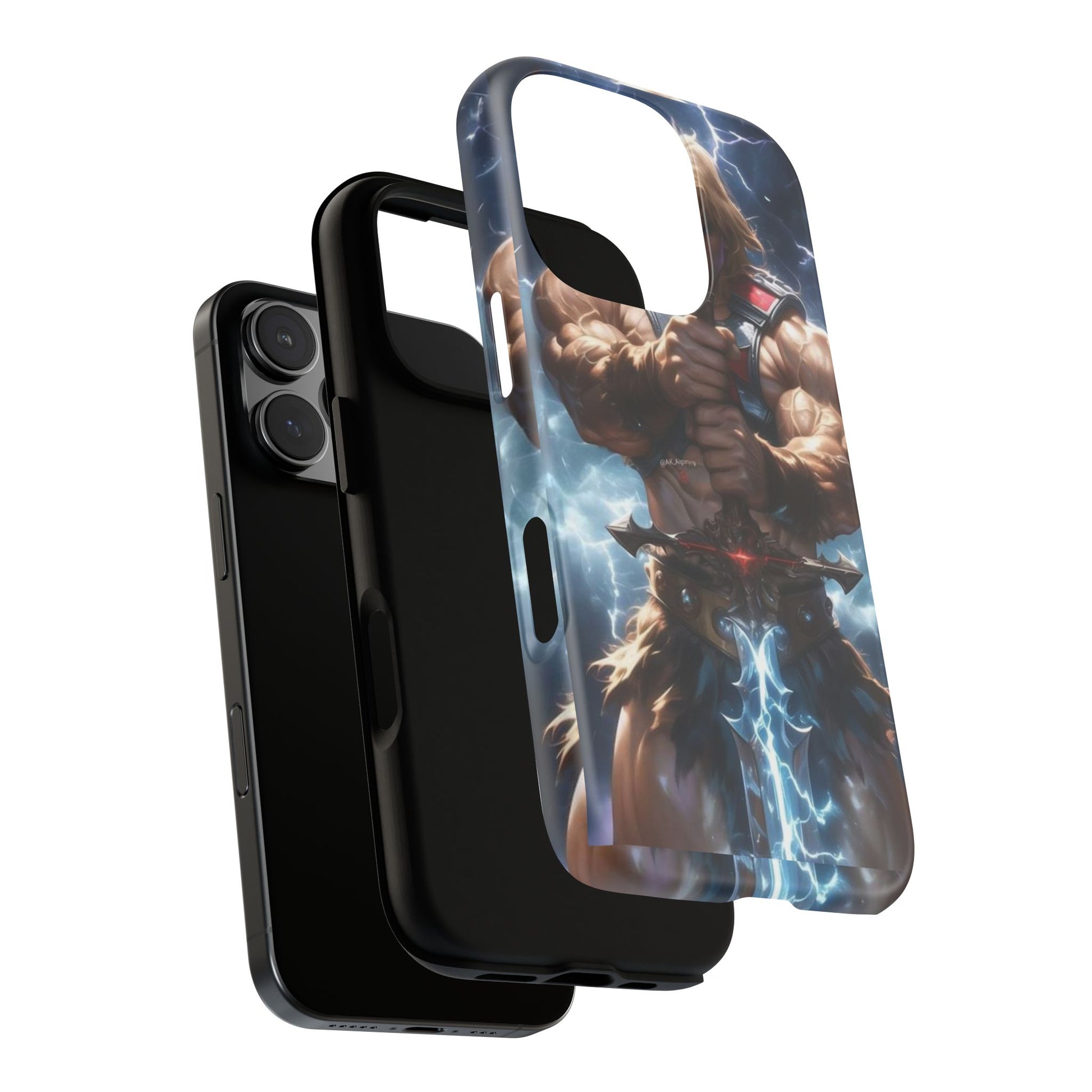 He-Man Masters of the Universe Tough Cases for iPhones, Samsung, and Pixel