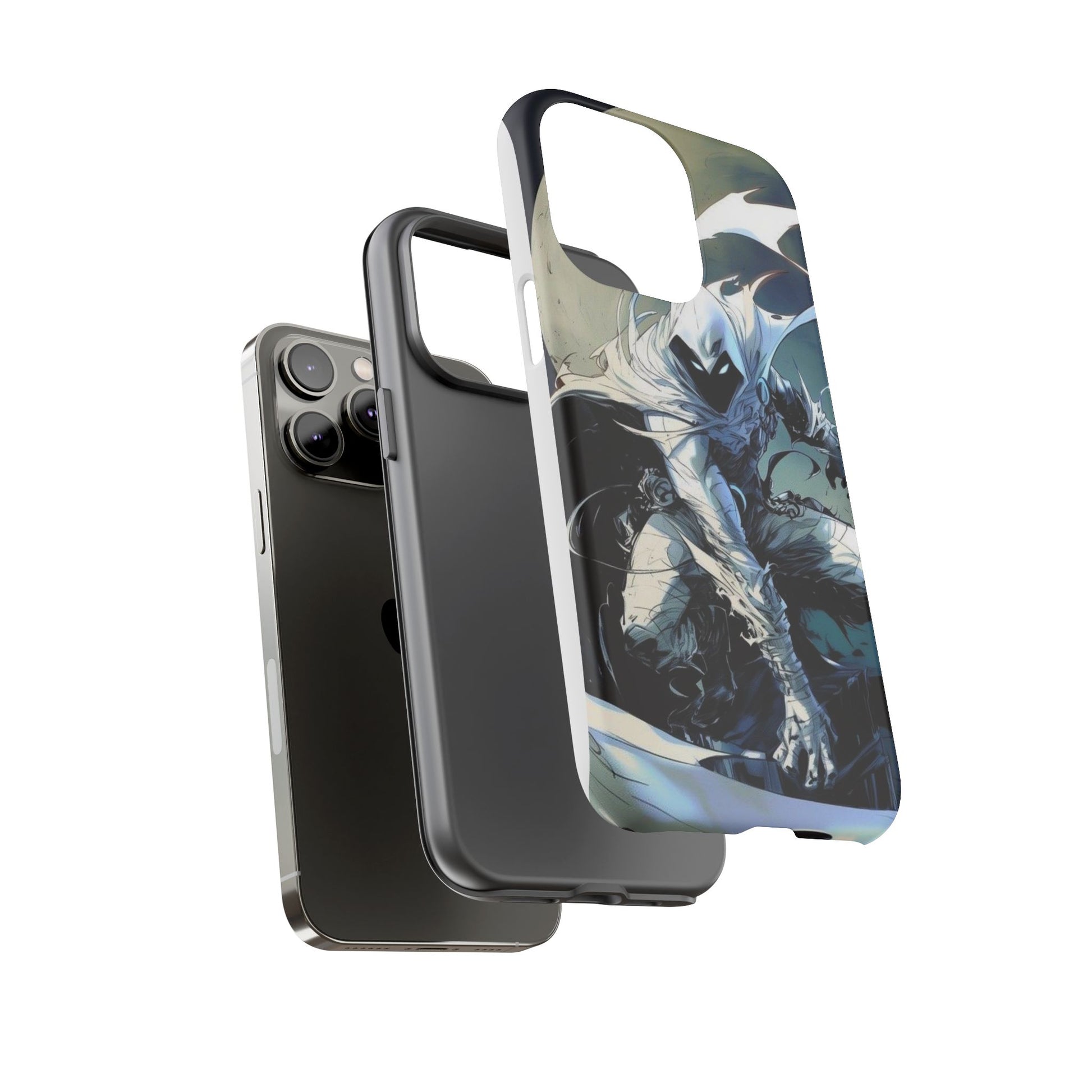 Moon Knight Tough Cases for iPhones, Samsung, and Pixel