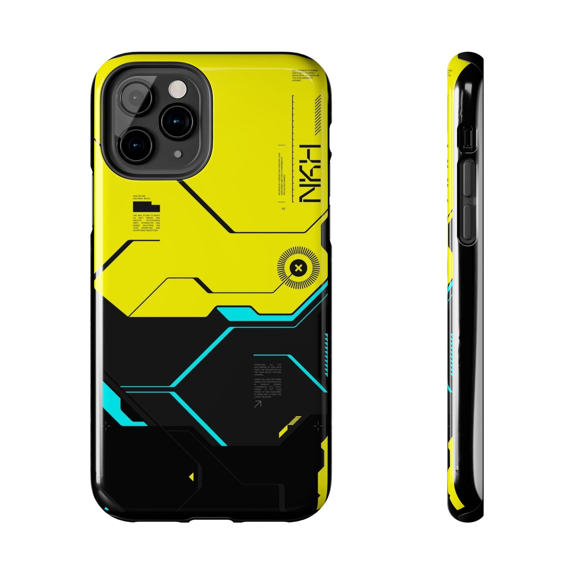 Cyberpunk Themed Phone Case for iPhone & Samsung Galaxy Phones