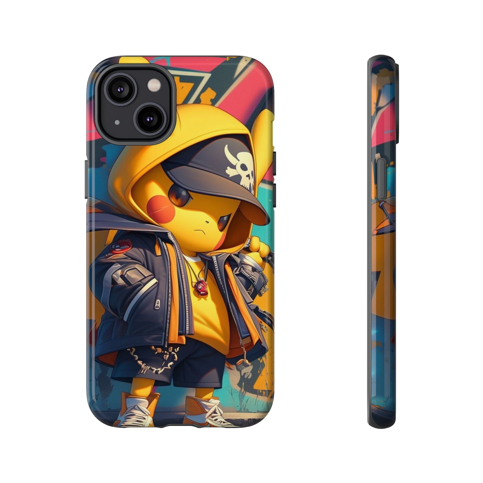 Cute Poke Bear Phone Case, Tough Cases for iPhones, Samsung, and Pixel