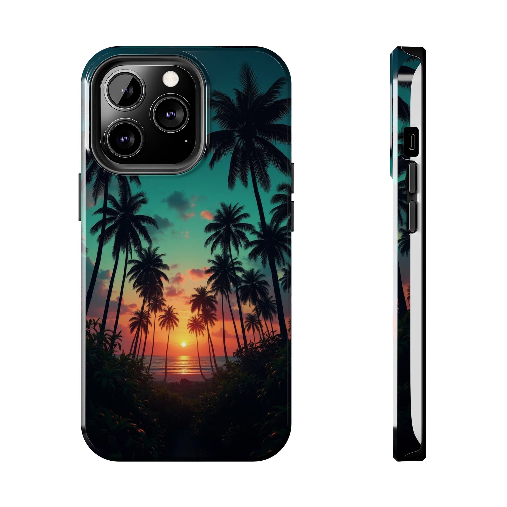 Beach Oasis Themed Tough Phone Cases for Iphones & Samsung Phones