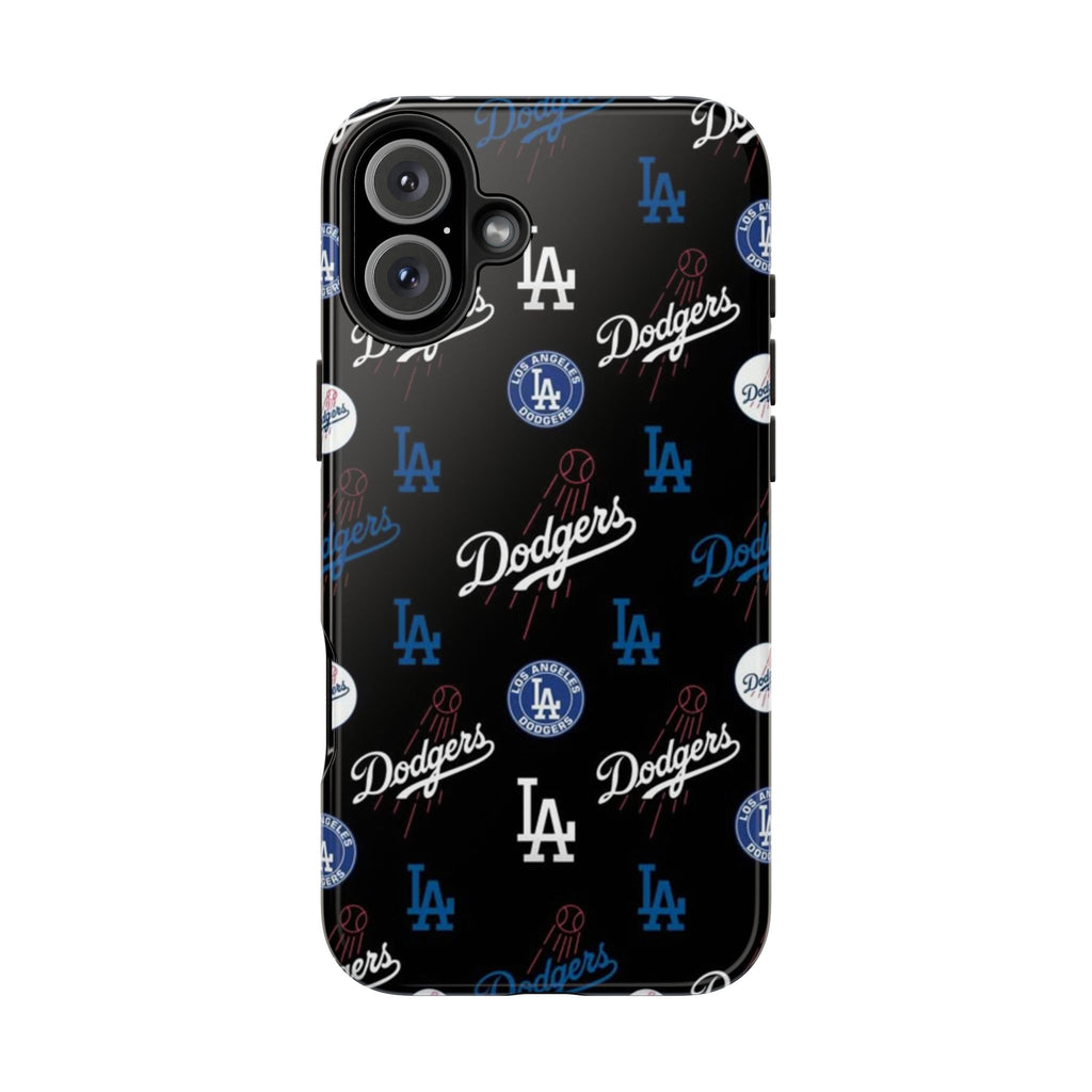 Dodgers Baseball Pattern Phone Cases for Iphones & Samsung Phones Durable