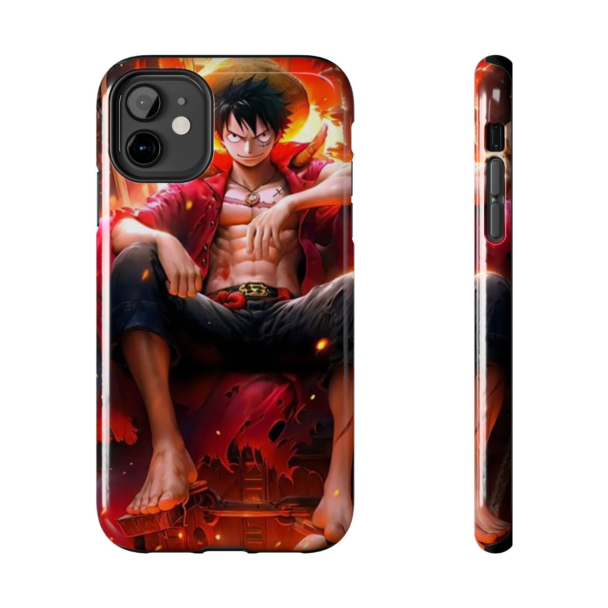 One Piece King of Pirates Anime Phone Cases for Iphones & Samsung Phones Durable