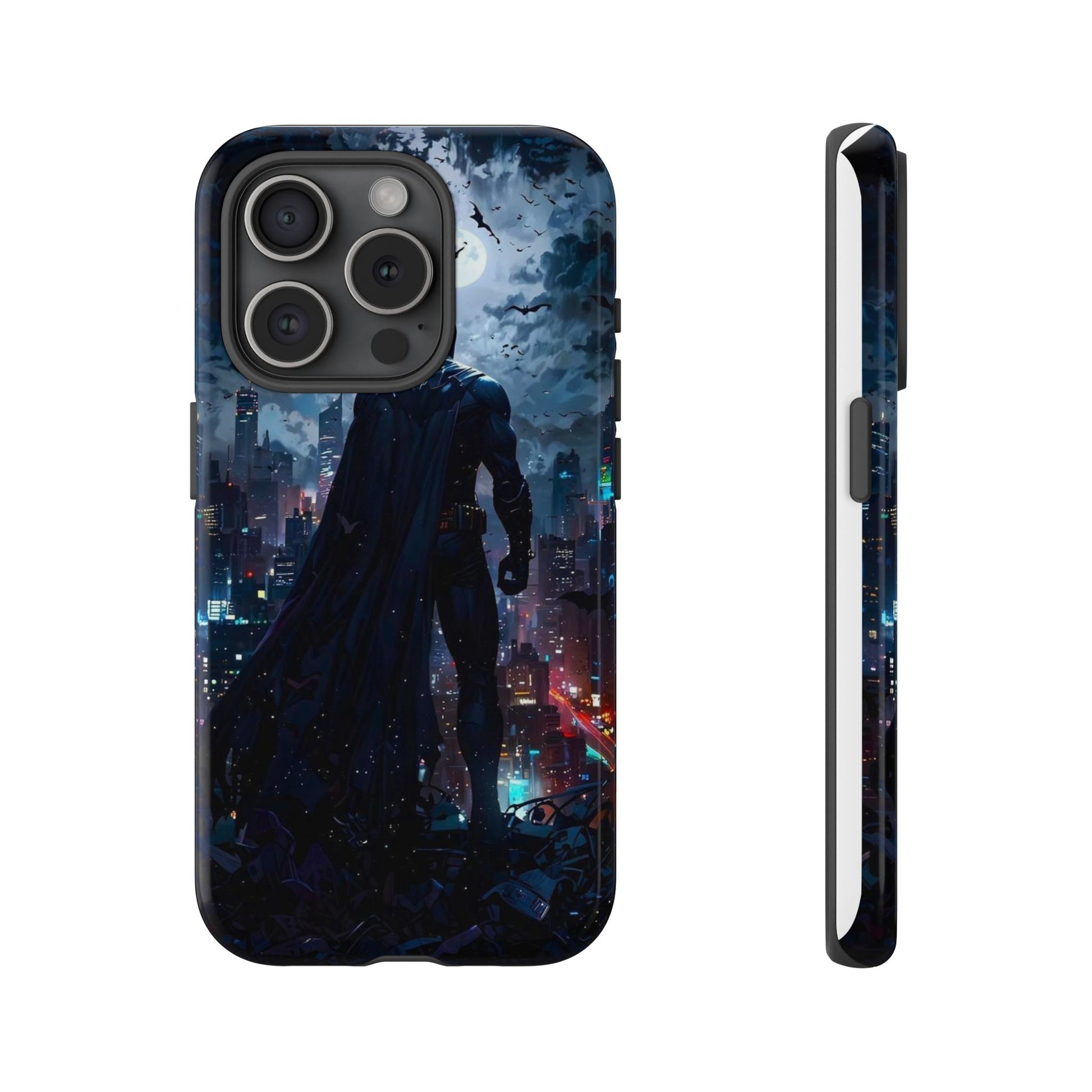 Gotham City Batman Tough Cases for iPhones, Samsung, and Pixel