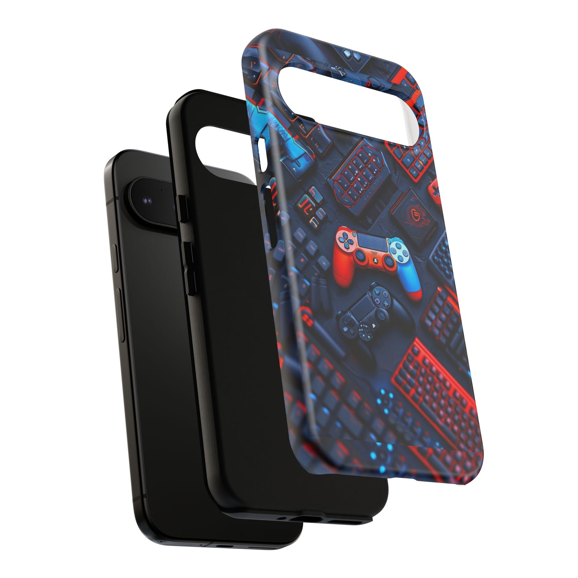 Gamer Themed Controllers Tough Cases for iPhones, Samsung, and Pixel