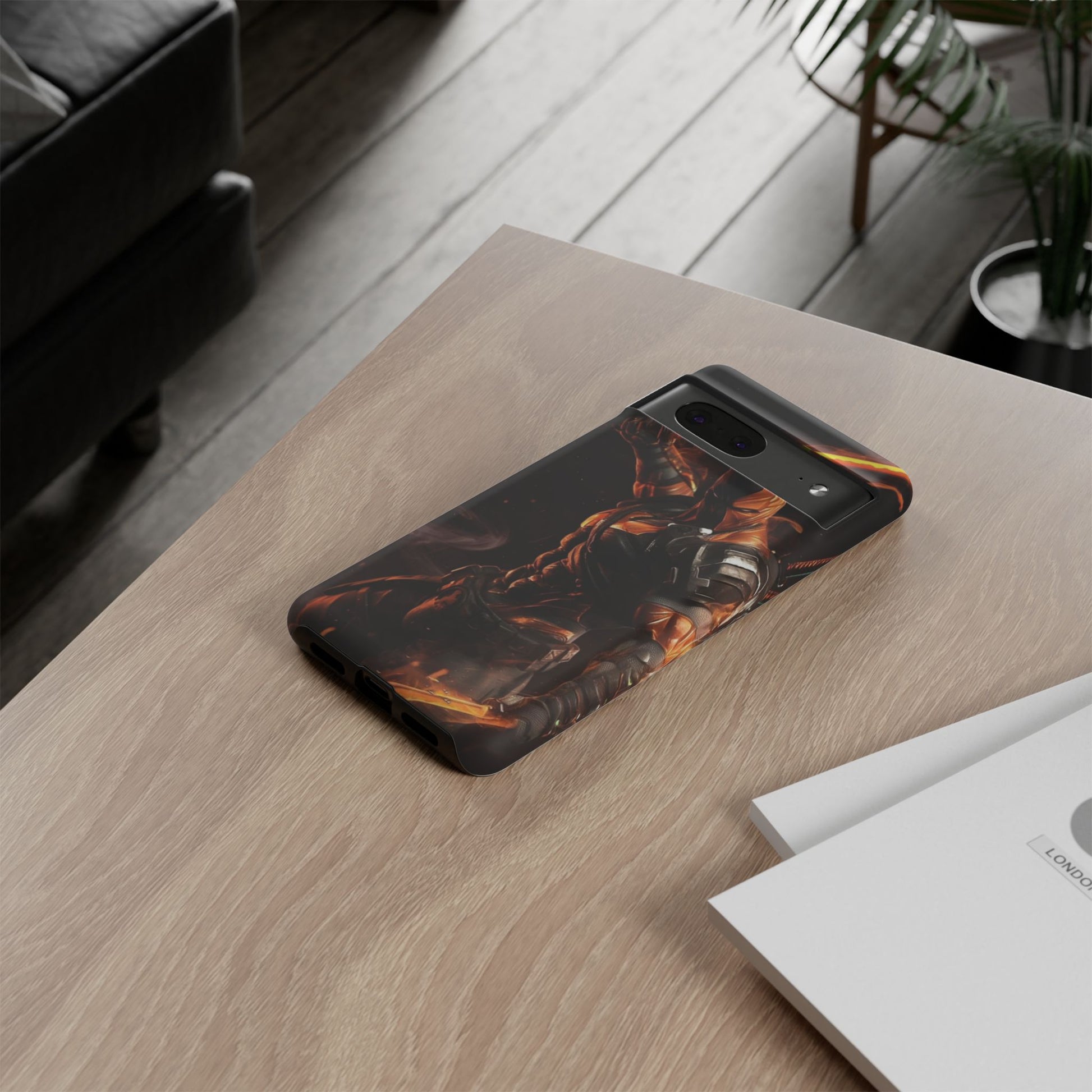 DC Comics Death Stroke Tough Cases for iPhones, Samsung, and Pixel