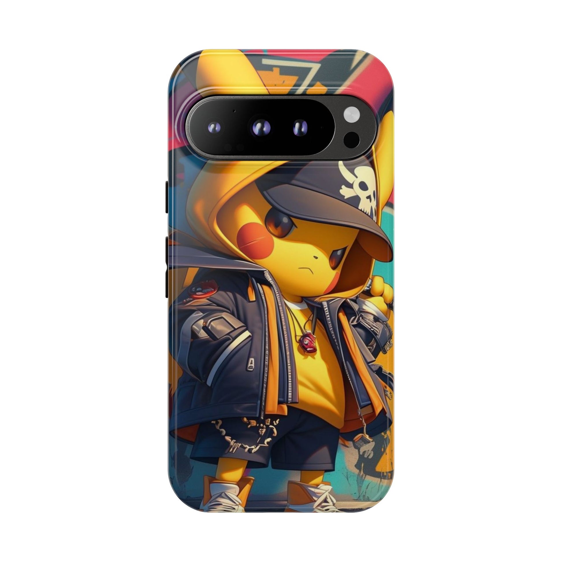 Cute Poke Bear Phone Case, Tough Cases for iPhones, Samsung, and Pixel