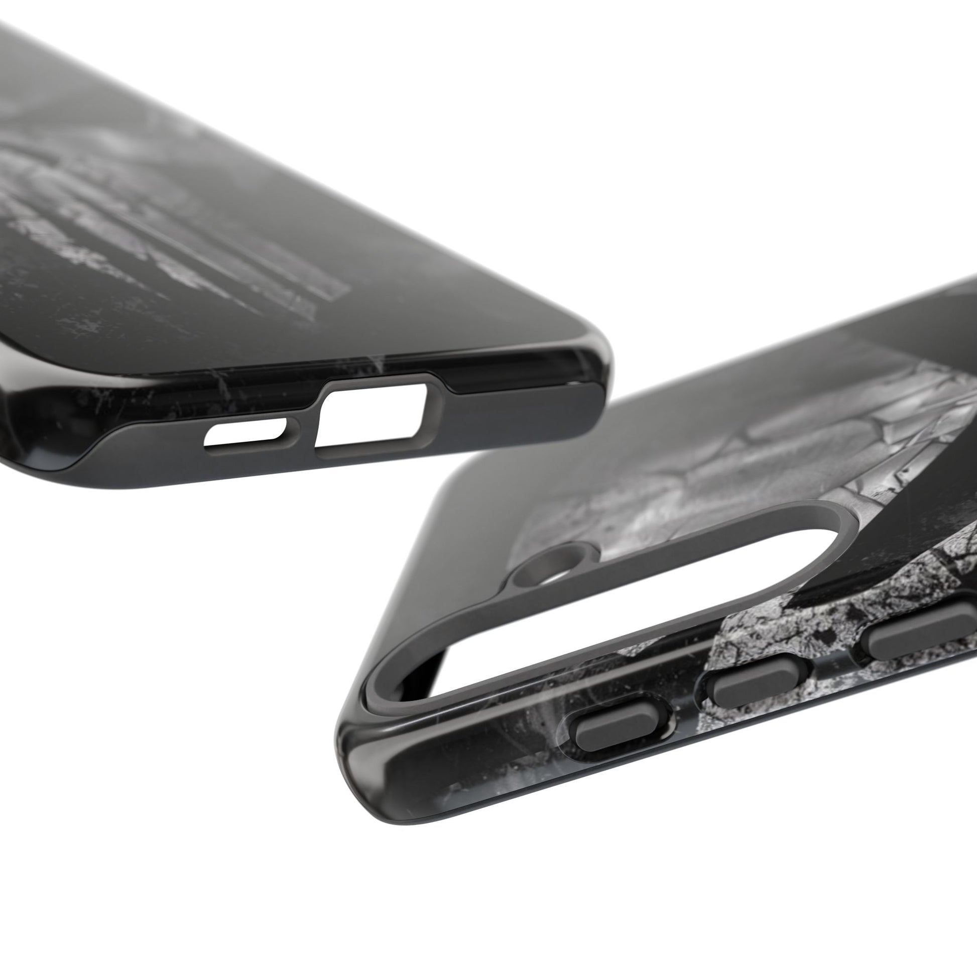 The Punisher Logo Art Tough Cases for iPhones, Samsung, and Pixel