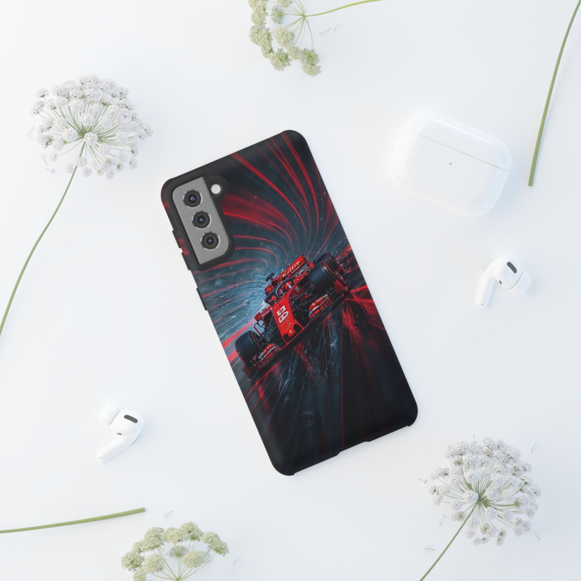 F1 Formula Race Car Phone Case, Tough Cases for iPhones, Samsung, and Pixel