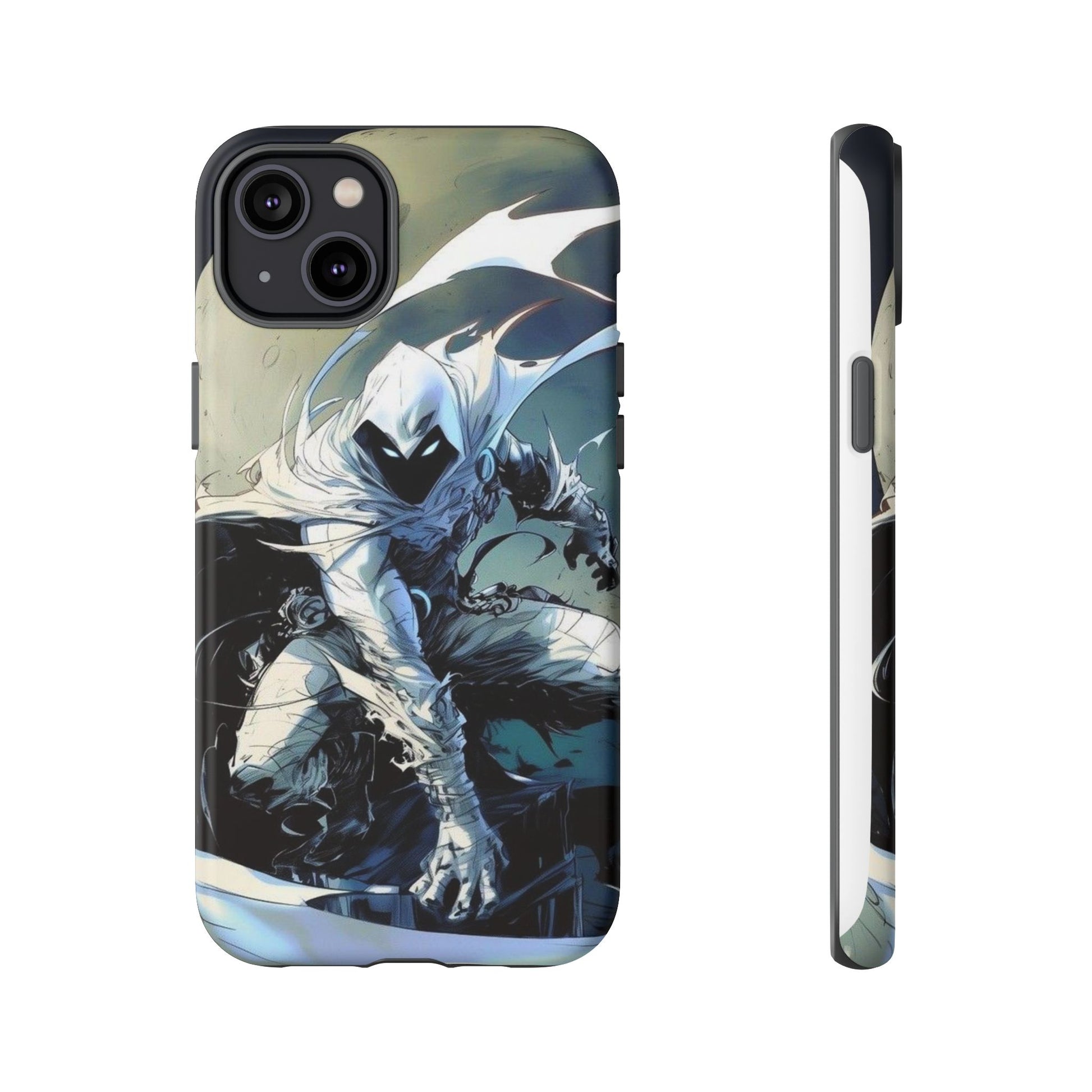 Moon Knight Tough Cases for iPhones, Samsung, and Pixel