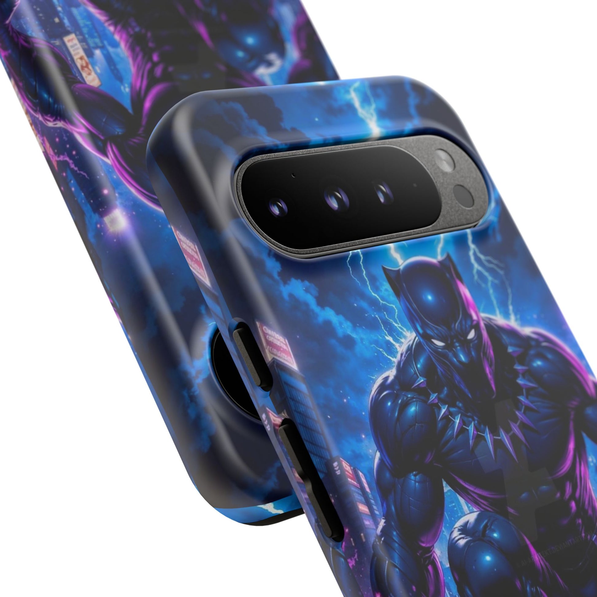 Black Panther Phone Case, Tough Cases for iPhones, Samsung, and Pixel