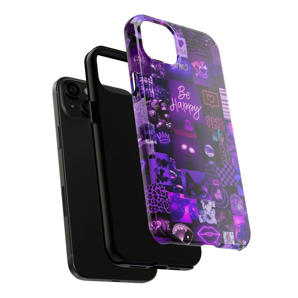 Be Happy Themed Tough Phone Cases for Iphones & Samsung Phones