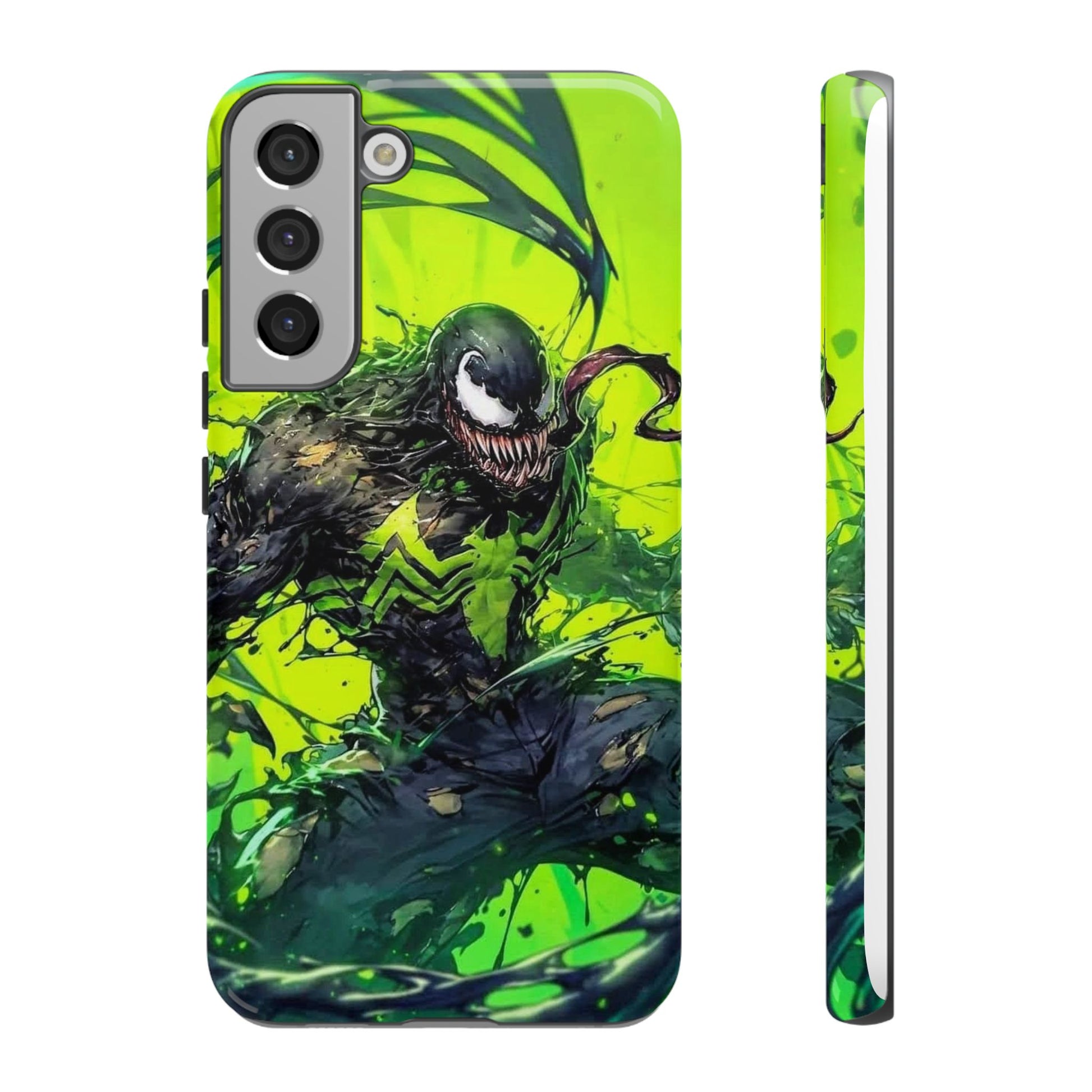 Evil Venom Phone Case, Tough Cases, Marvel Comics Phone for iPhones, Samsung, and Pixel