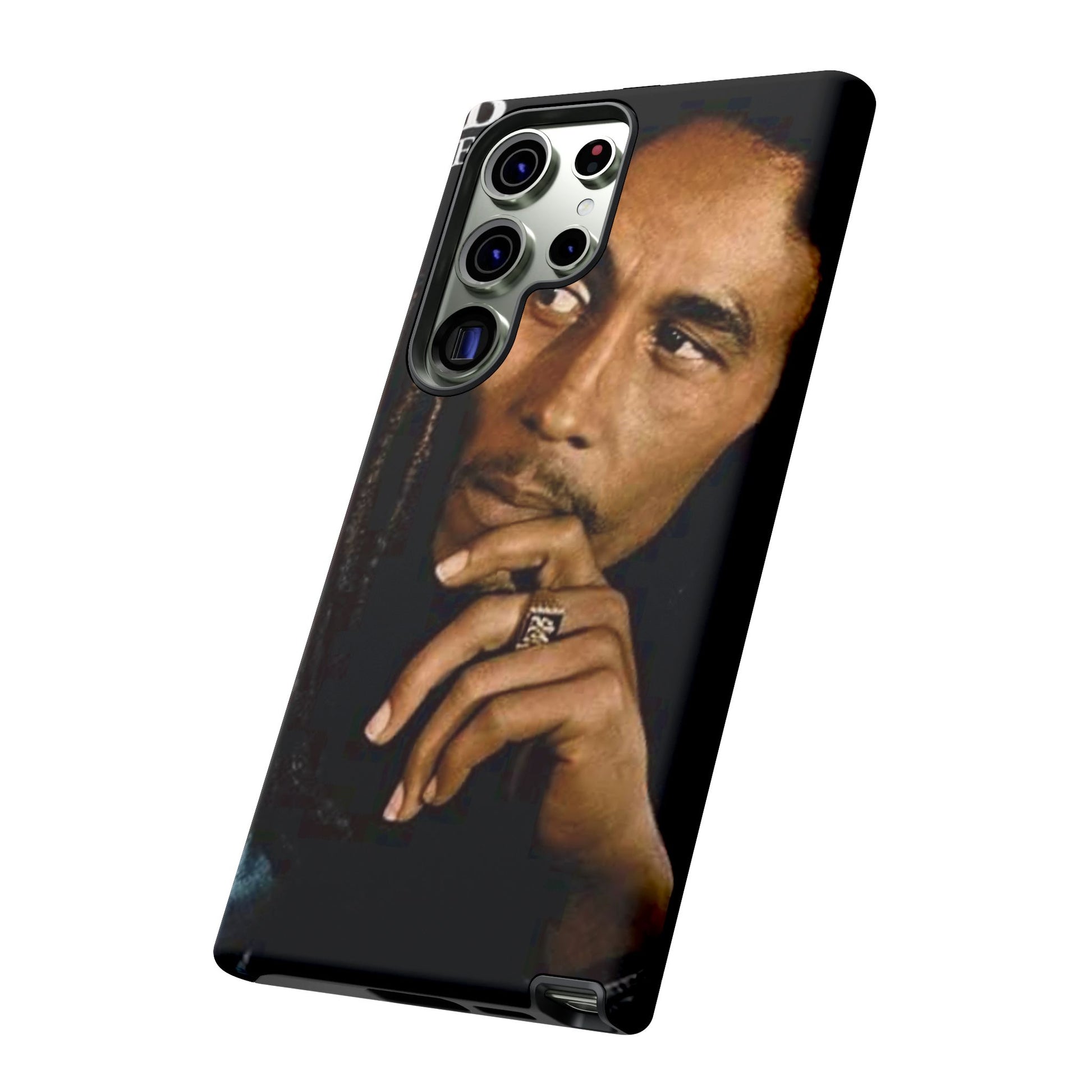 Marley Reggae Tough Cases for iPhones, Samsung, and Pixel