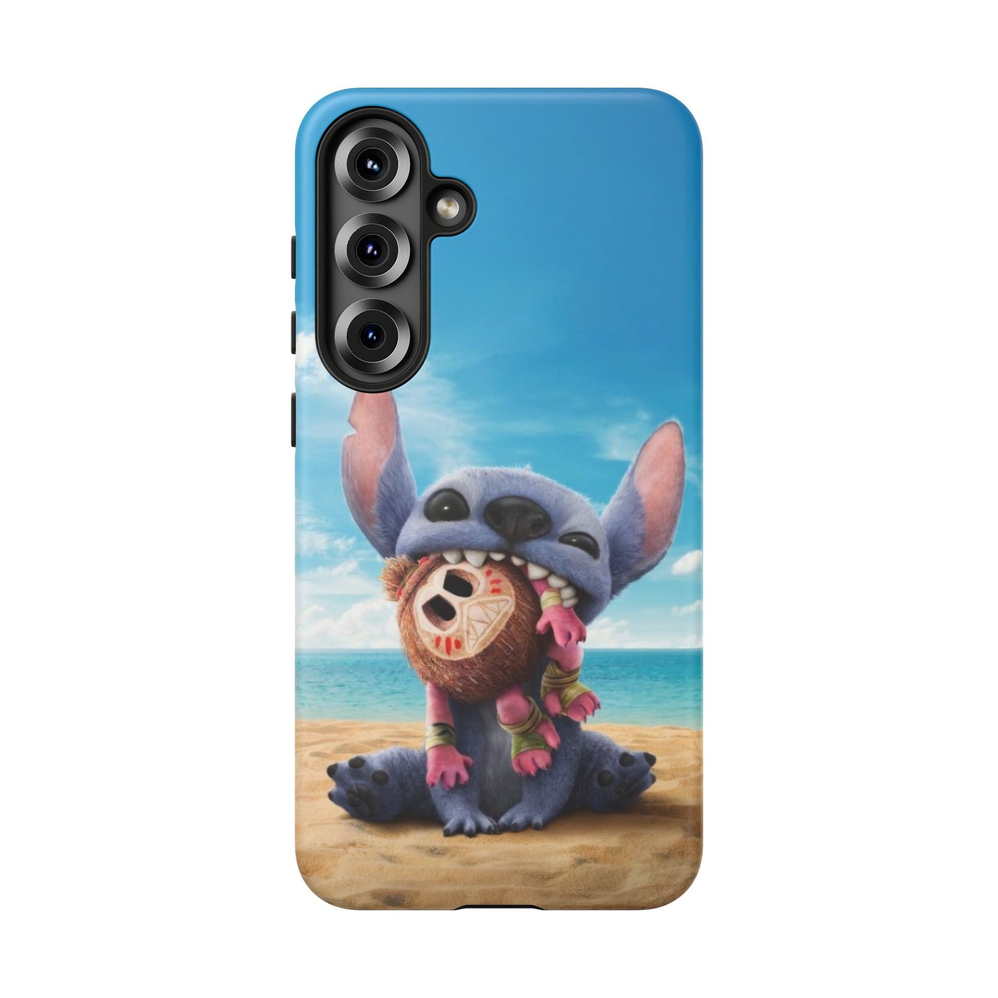 Stitch Beach Sunset Landscape Phone Case for iPhone, Samsung Galaxy, & Pixel Phones