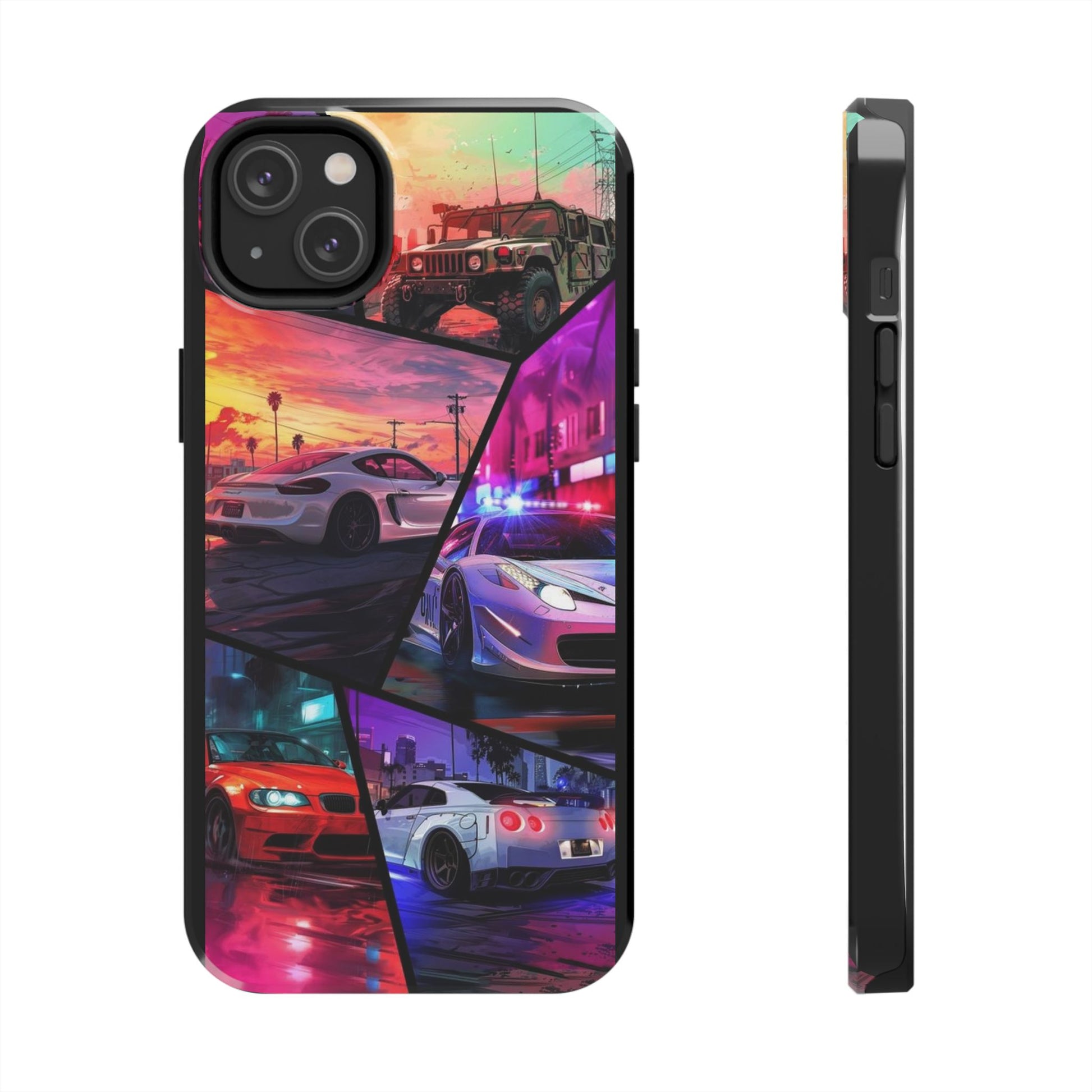 GTA Cars and Jeeps Inspired Tough 2 Piece Iphone & Samsung Durable Phone Case