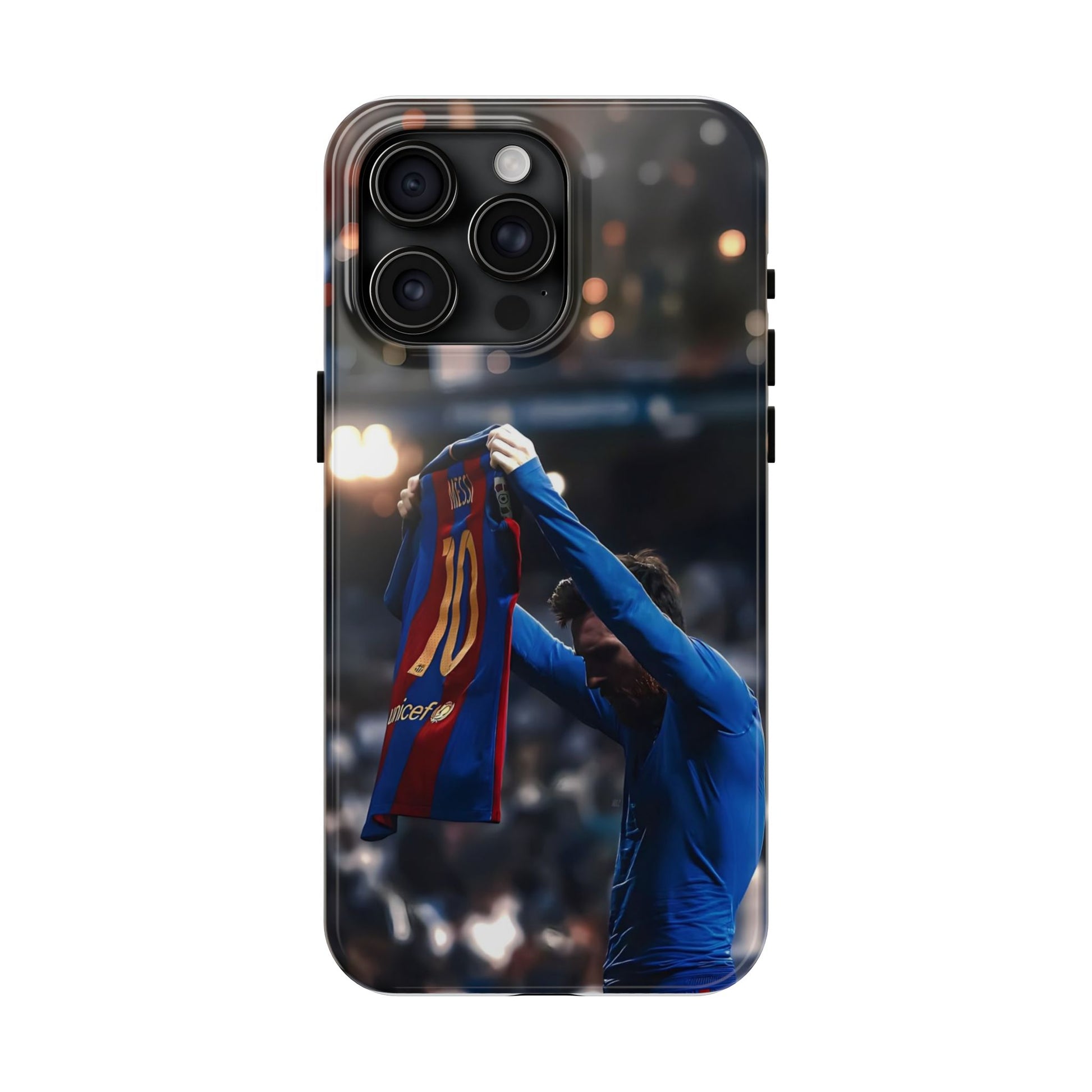 Soccer Champ Messi Tough Phone Cases for Iphones & Samsung Phones Durable