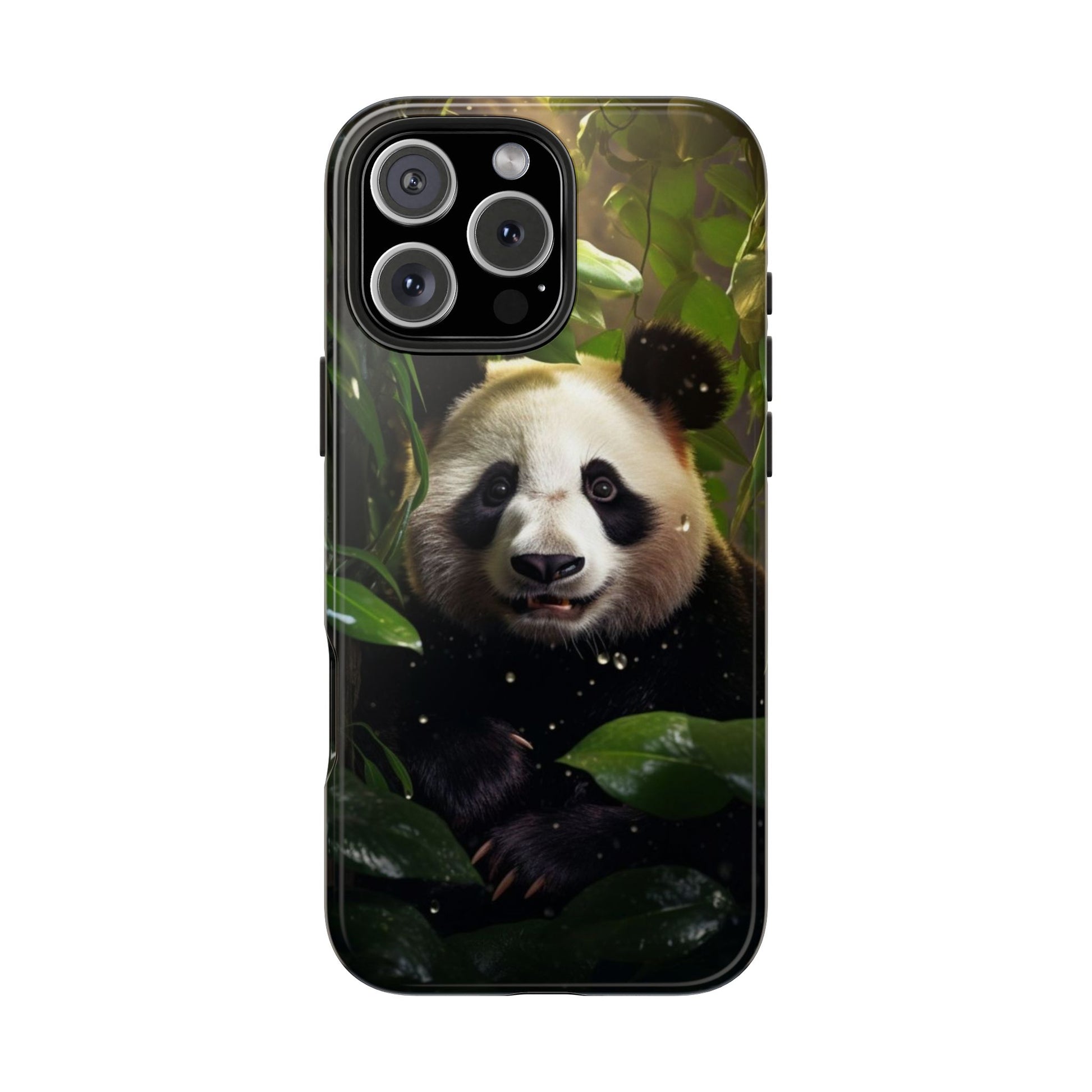 Smiling Panda Theme Phone Cases for iPhones & Samsung Phones