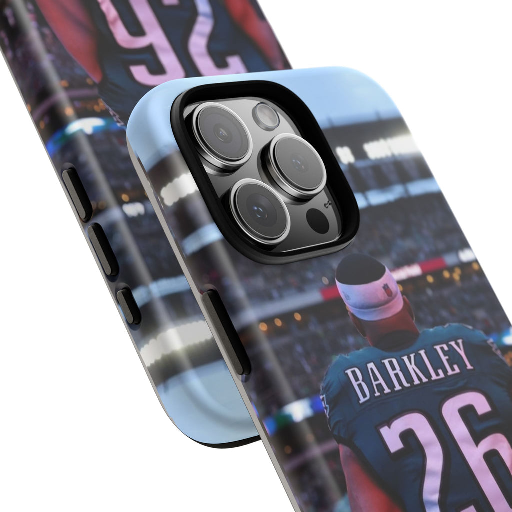 Eagles Football Saquon Barkley Tough Cases for iPhones, Samsung, and Pixel