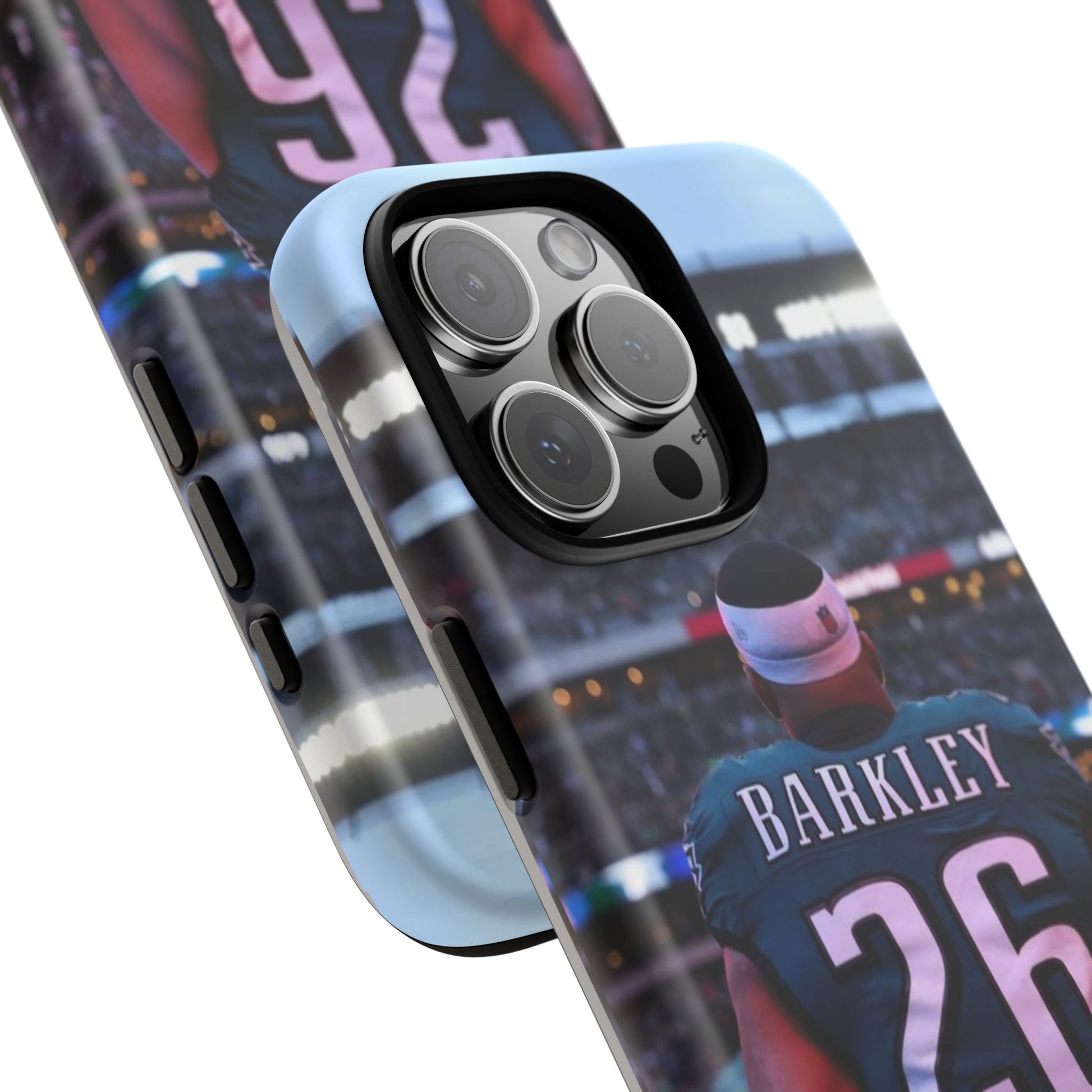 Eagles Football Saquon Barkley Tough Cases for iPhones, Samsung, and Pixel