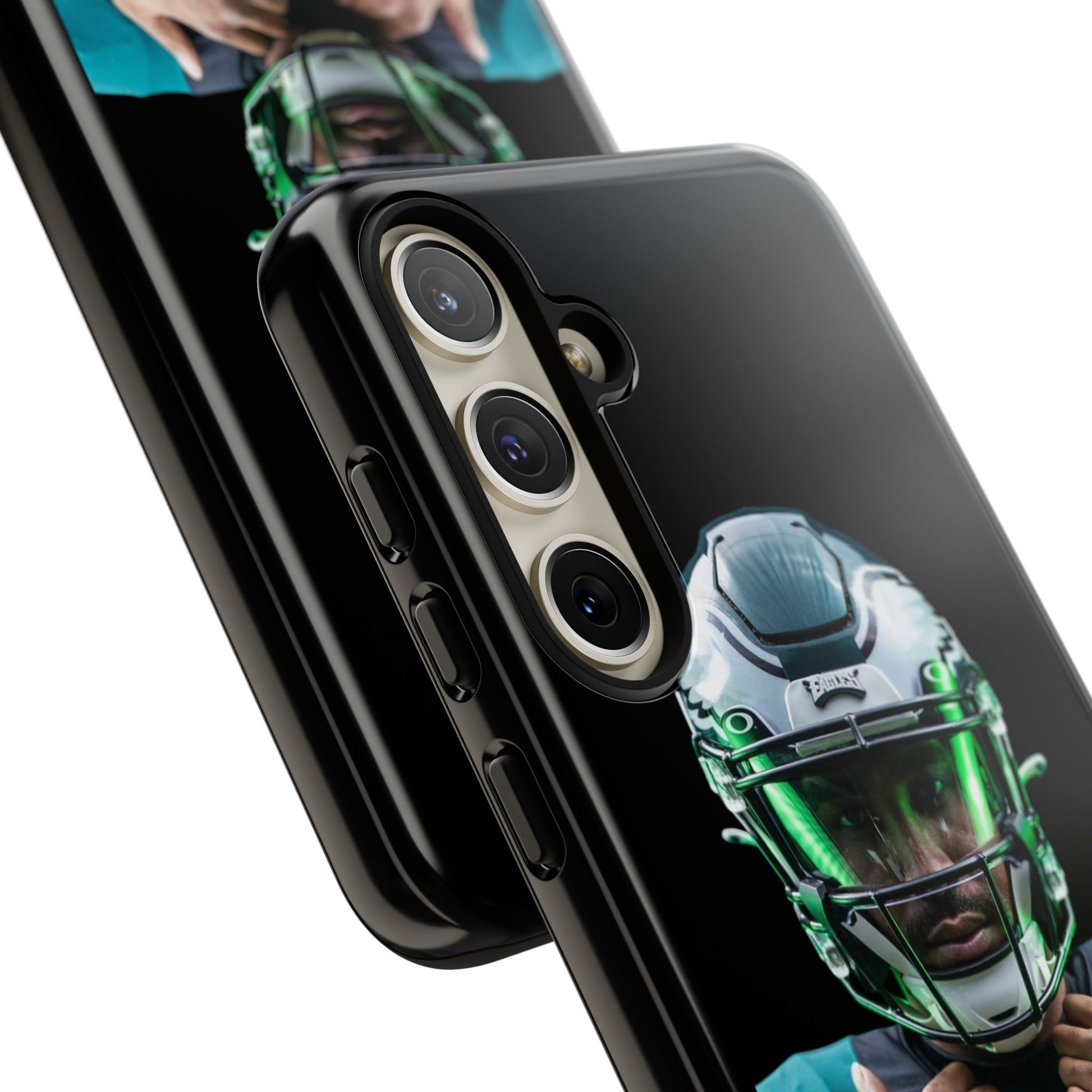 Eagles Football Jalen Hurts Tough Cases for iPhones, Samsung, and Pixel