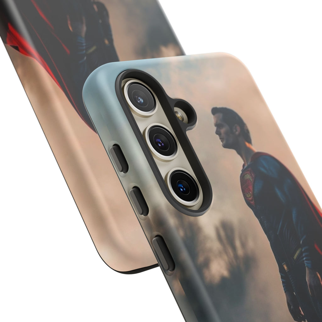 Henry Cavil Superman Tough Cases for iPhones, Samsung, and Pixel