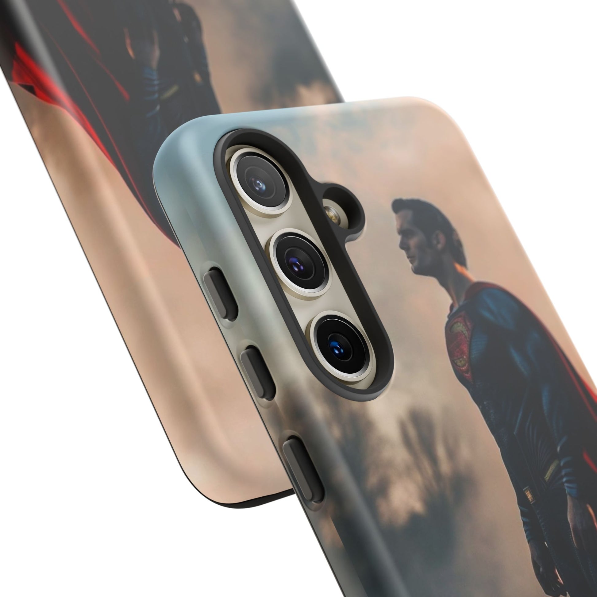 Henry Cavil Superman Tough Cases for iPhones, Samsung, and Pixel