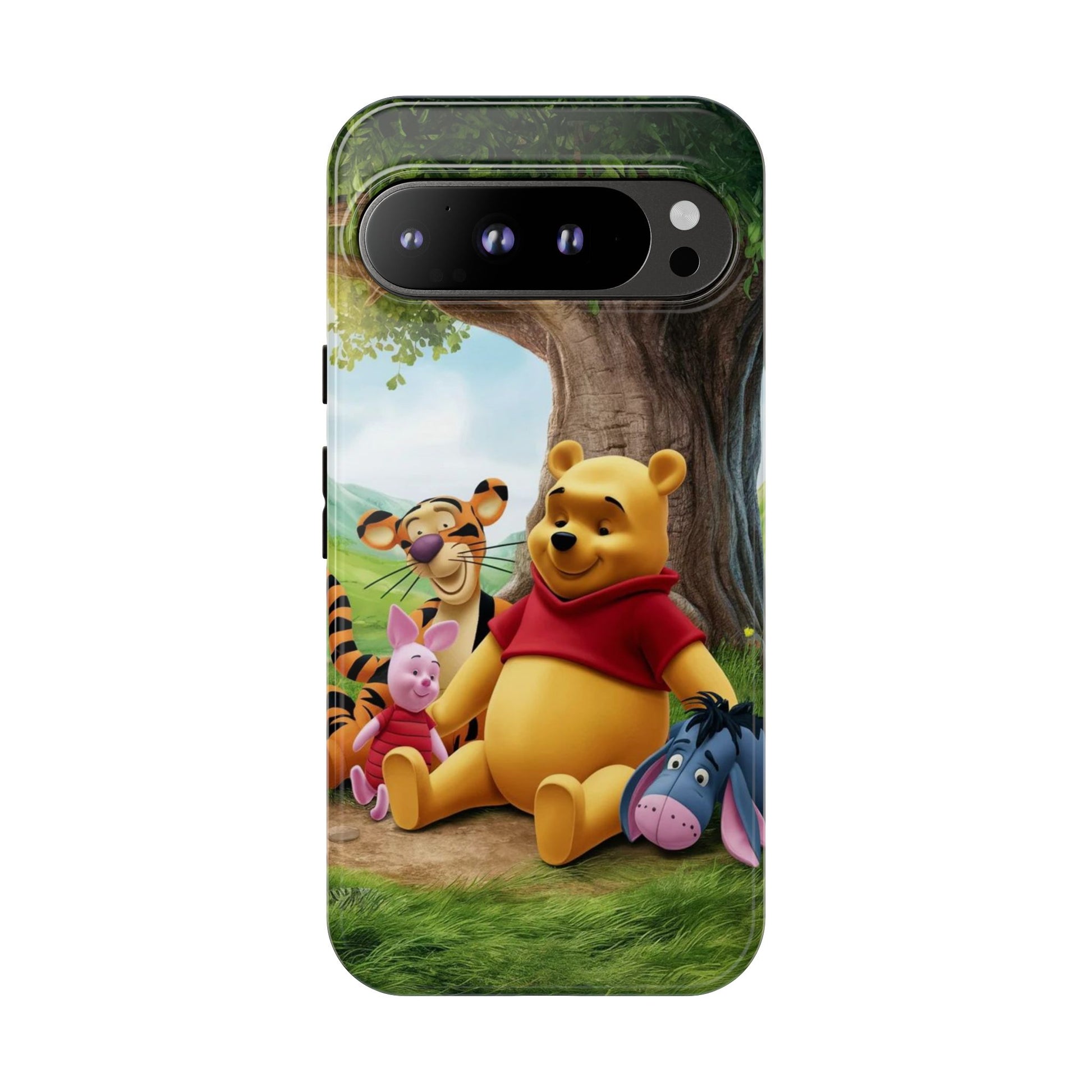 Cute Pooh Bear Phone Case, Tough Cases, Disney Phone for iPhones, Samsung, and Pixel