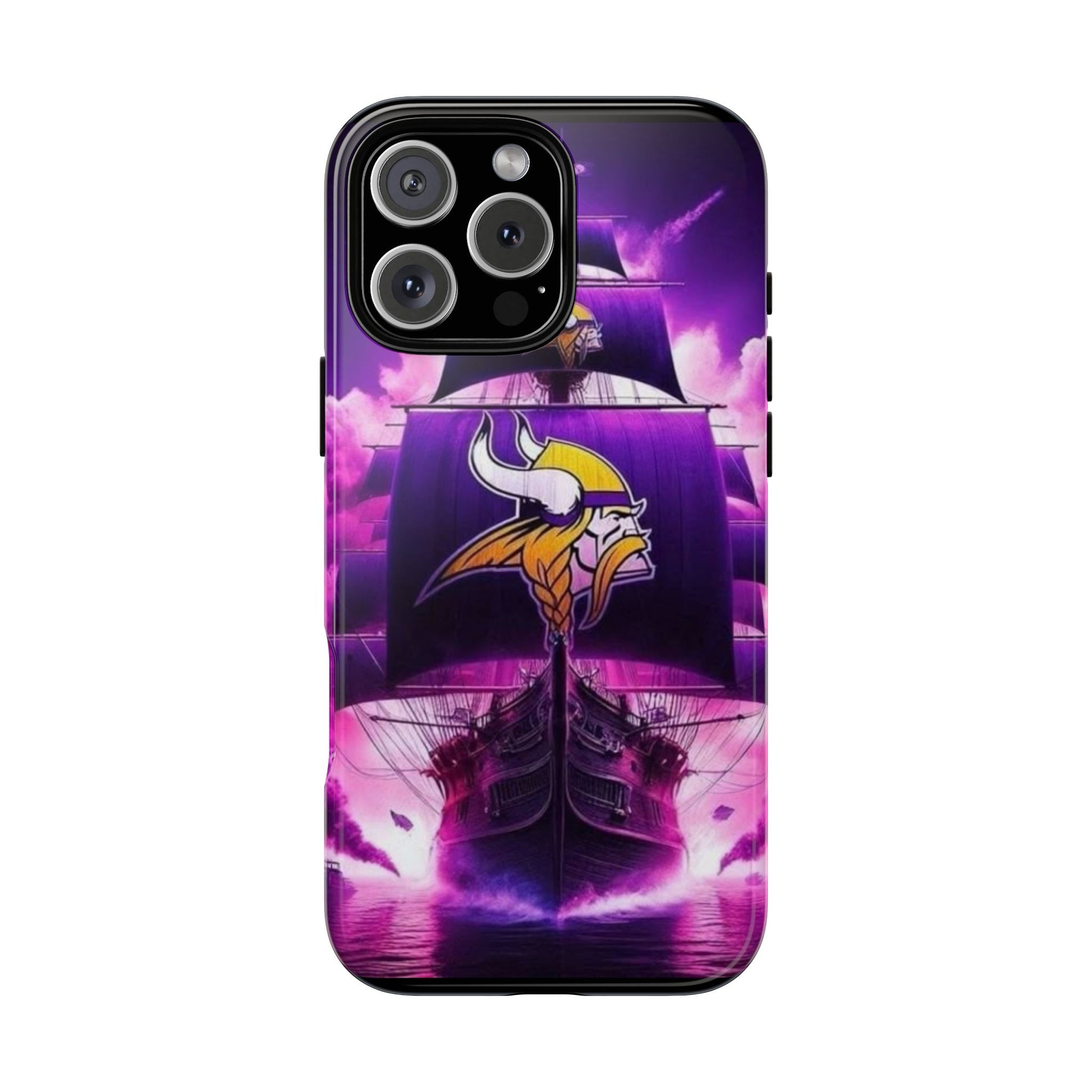 Minnesota Vikings Ship Football Phone Case, Tough Cases for iPhones, Samsung, and Pixel