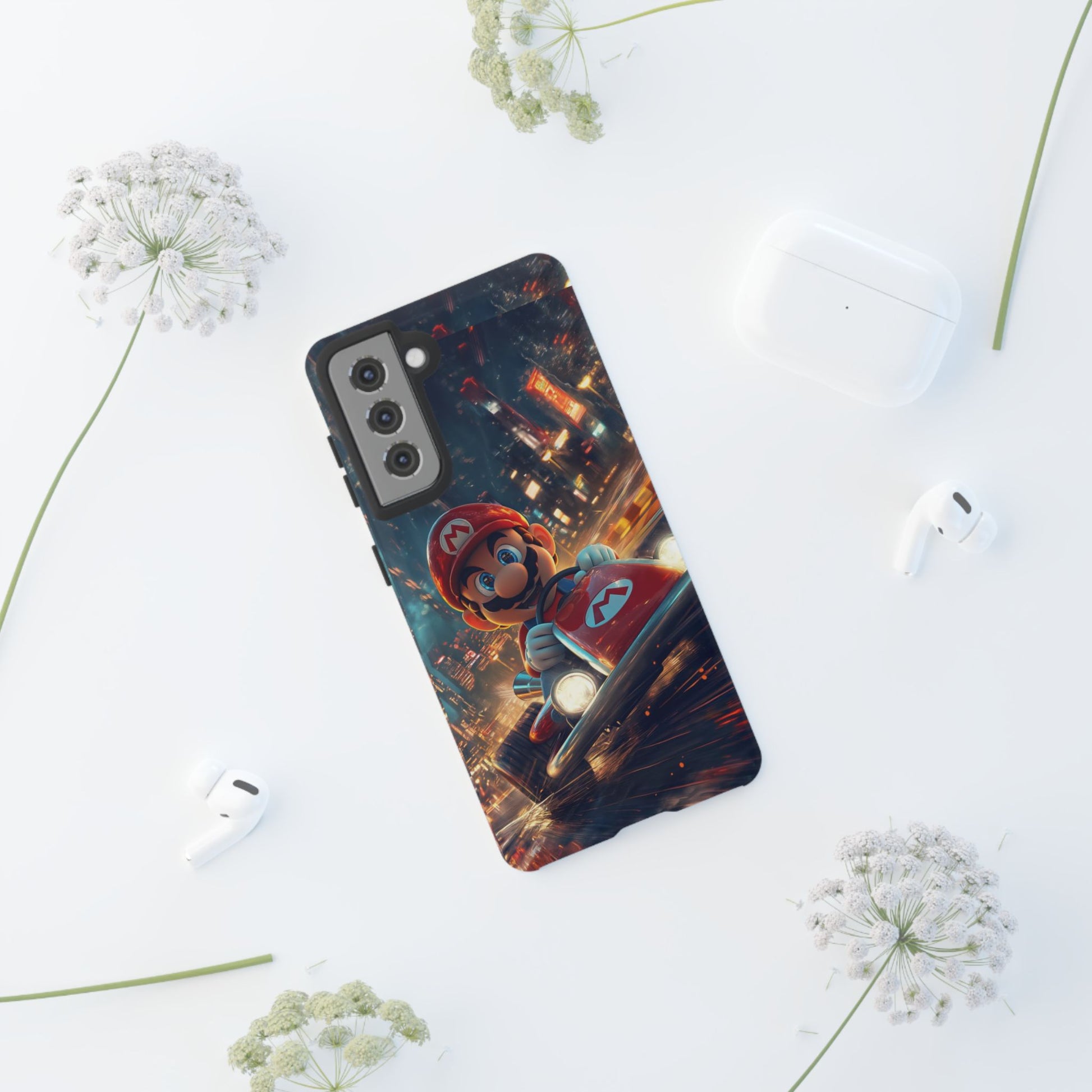 Super Mario Kart Phone Case, Tough Cases, Disney Phone for iPhones, Samsung, and Pixel
