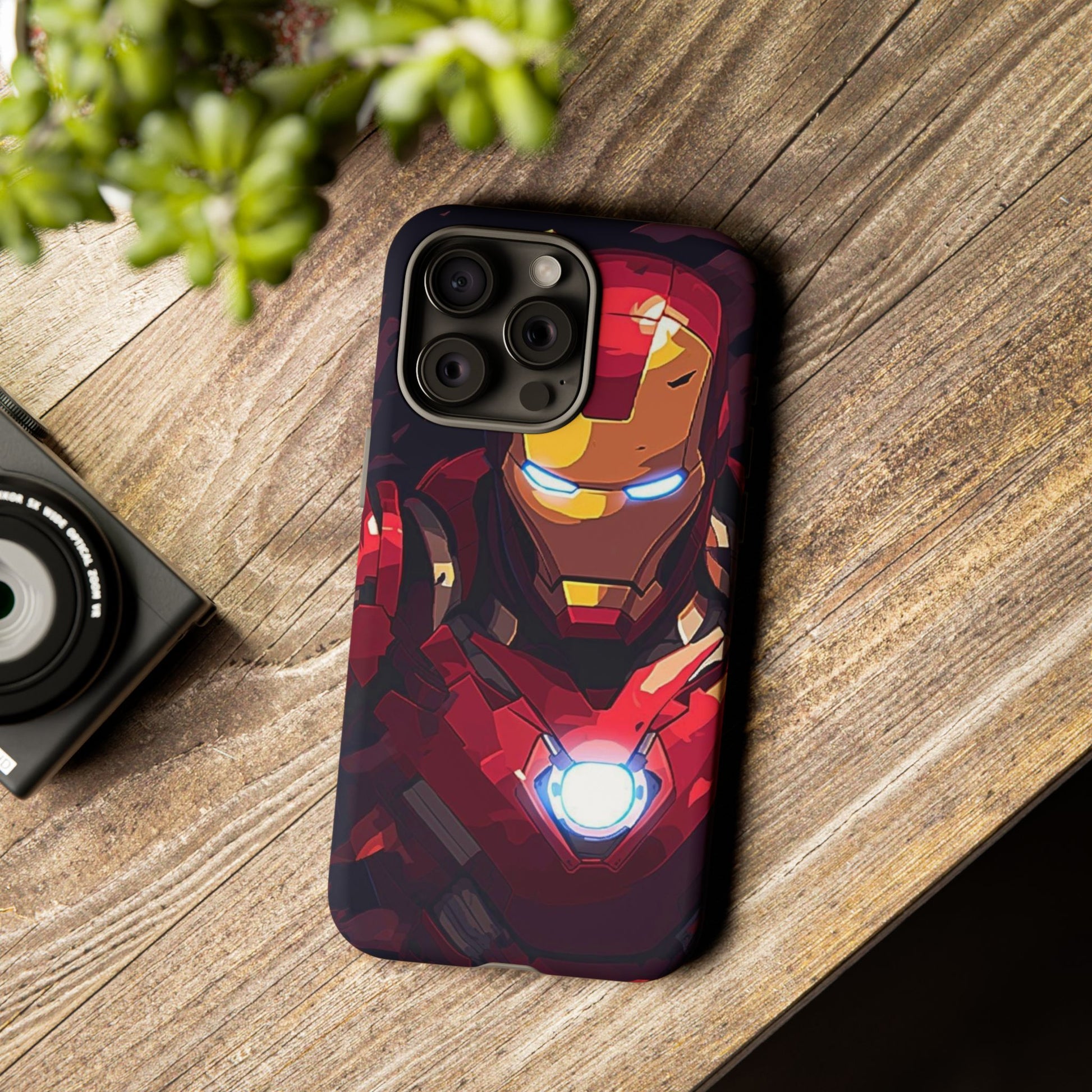 Invincible Iron Man Tough Cases for iPhones, Samsung, and Pixel
