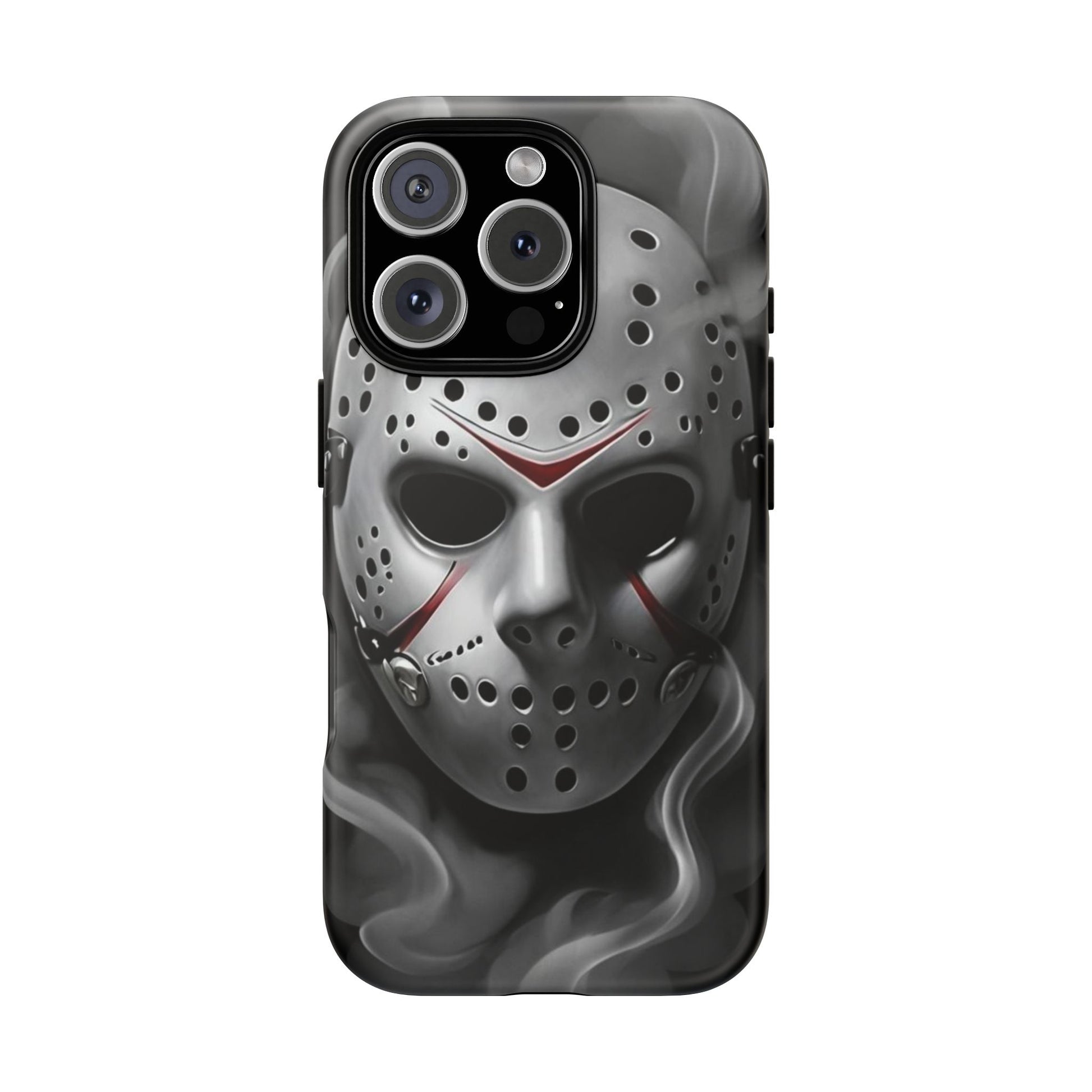 Friday the 13th Jason's Mask Tough Cases for iPhones, Samsung, and Pixel