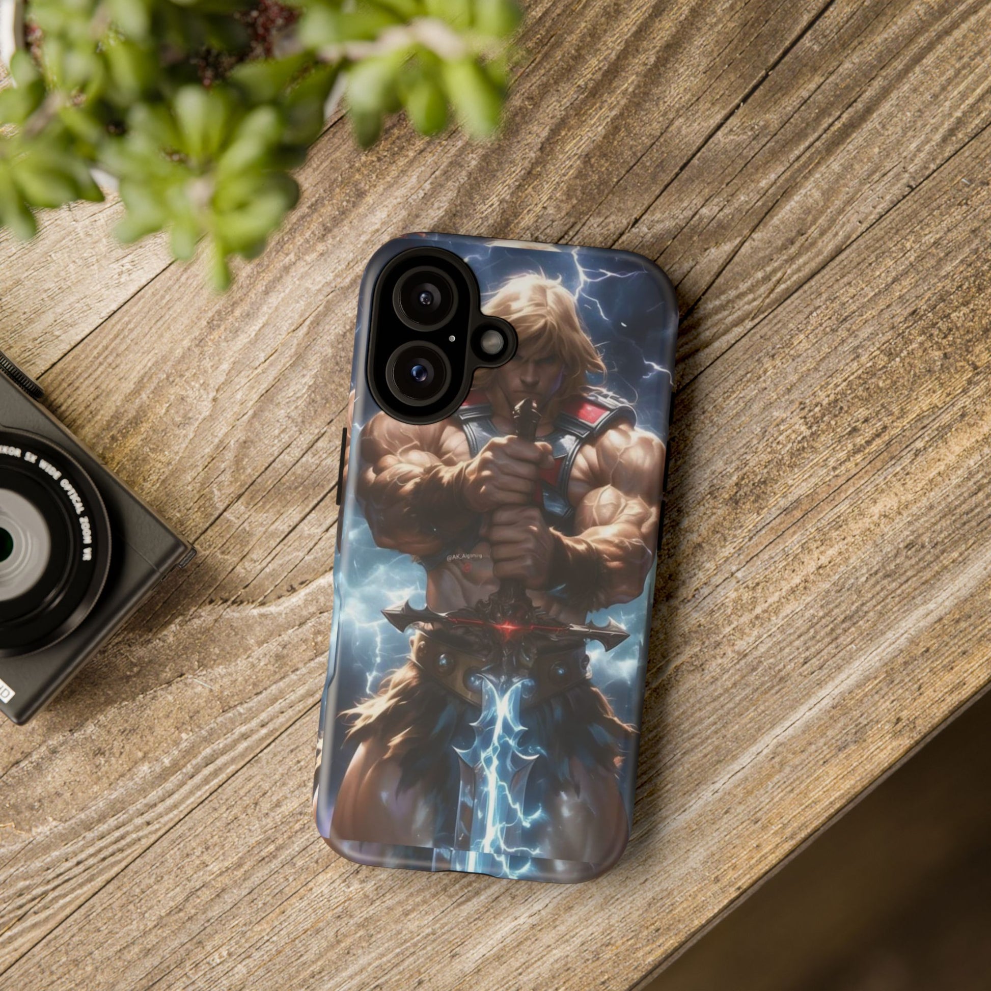 He-Man Masters of the Universe Tough Cases for iPhones, Samsung, and Pixel