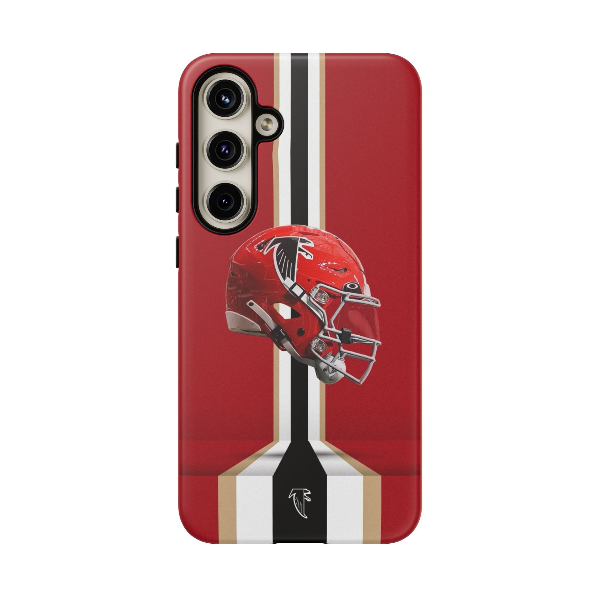 Atlanta Falcons Football Helmet Logo Tough Cases for iPhones, Samsung, and Pixel