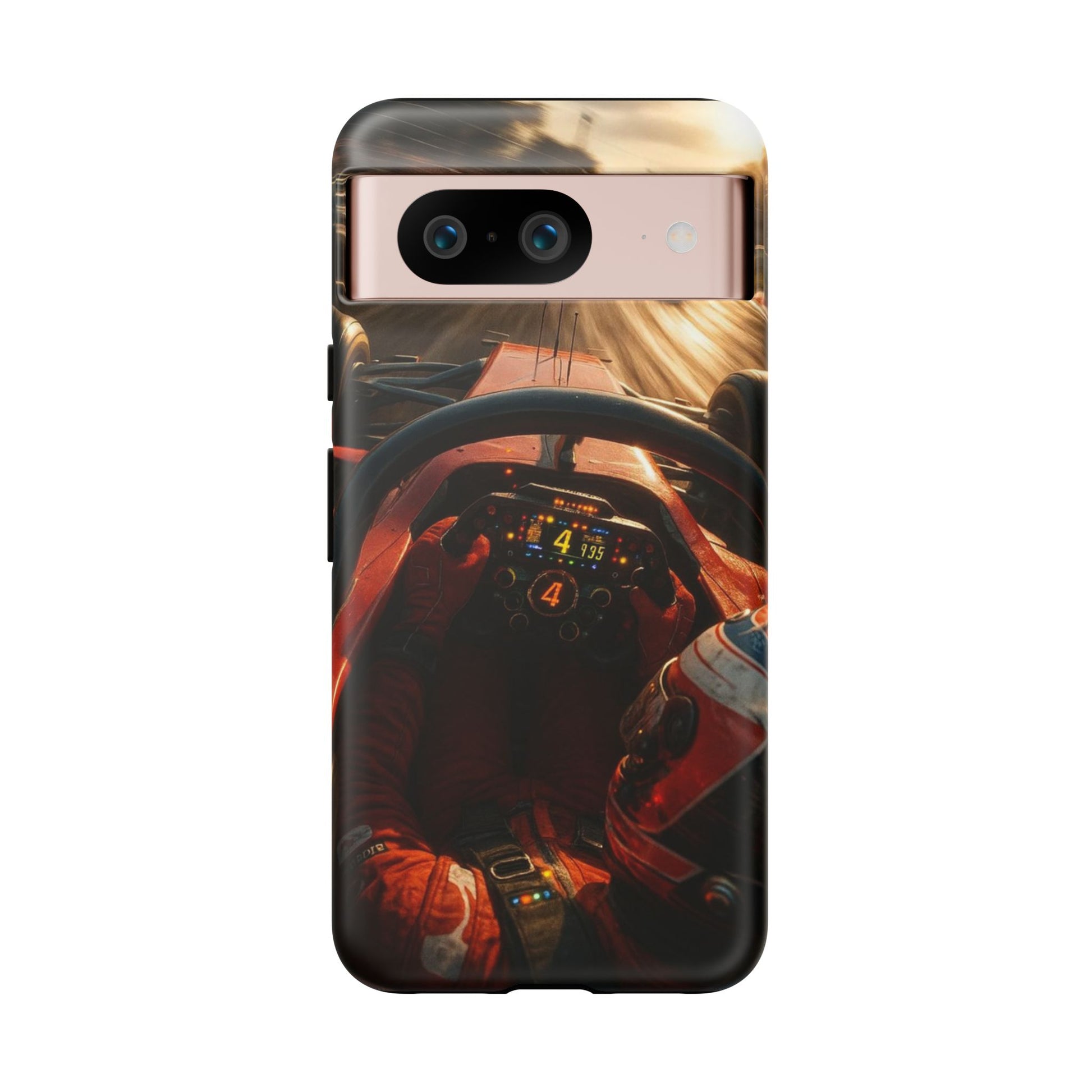 Formula 1 Cockpit Phone Case, Tough Cases for iPhones, Samsung, and Pixel