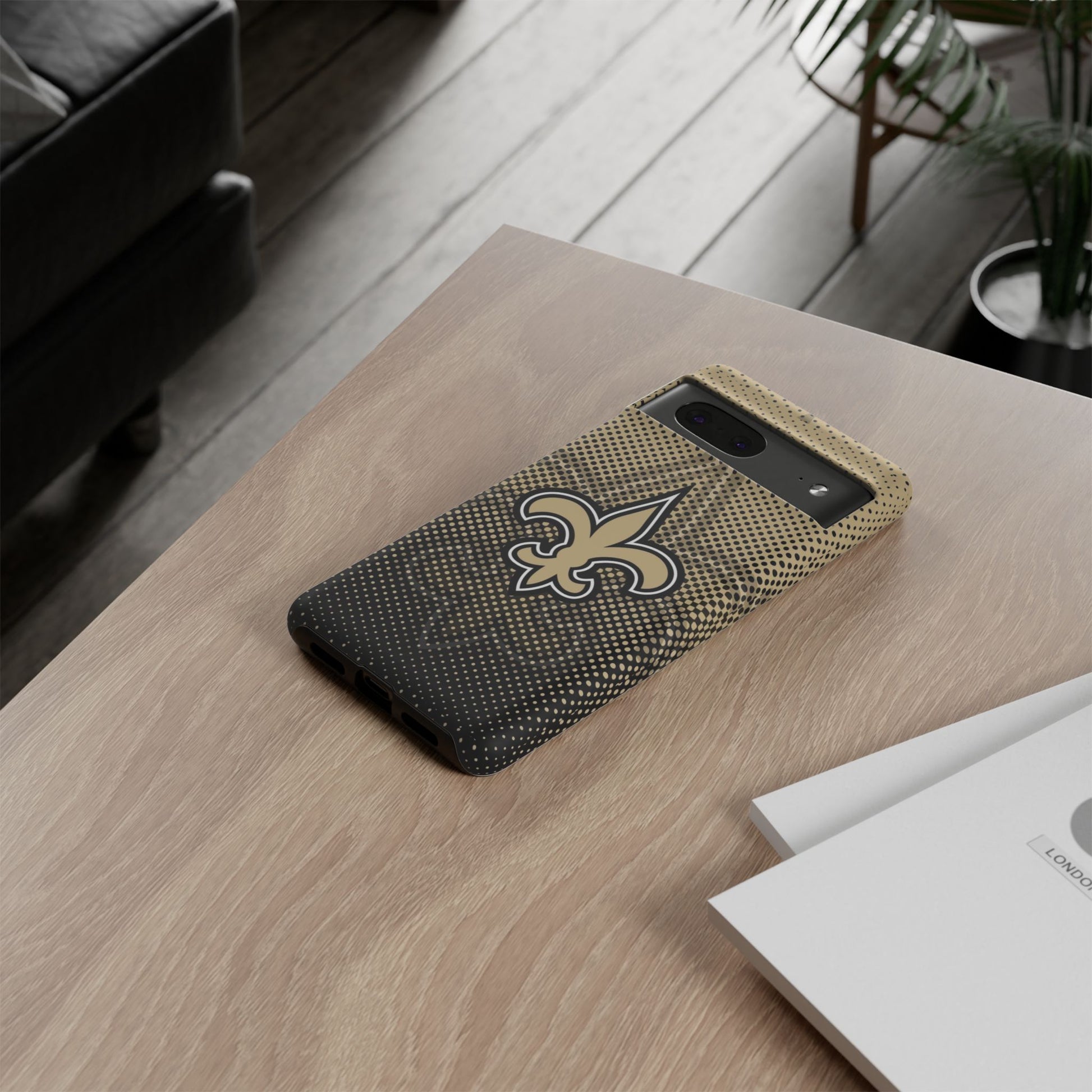 New Orleans Football Saints Logo Tough Cases for iPhones, Samsung, and Pixel