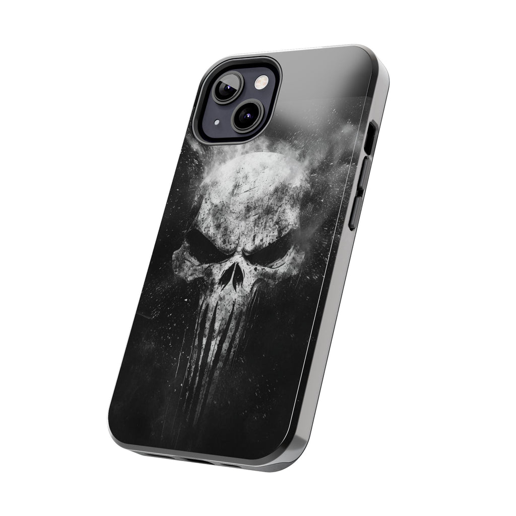 Smoking Skull Theme Phone Case for iPhone & Samsung Galaxy Phones