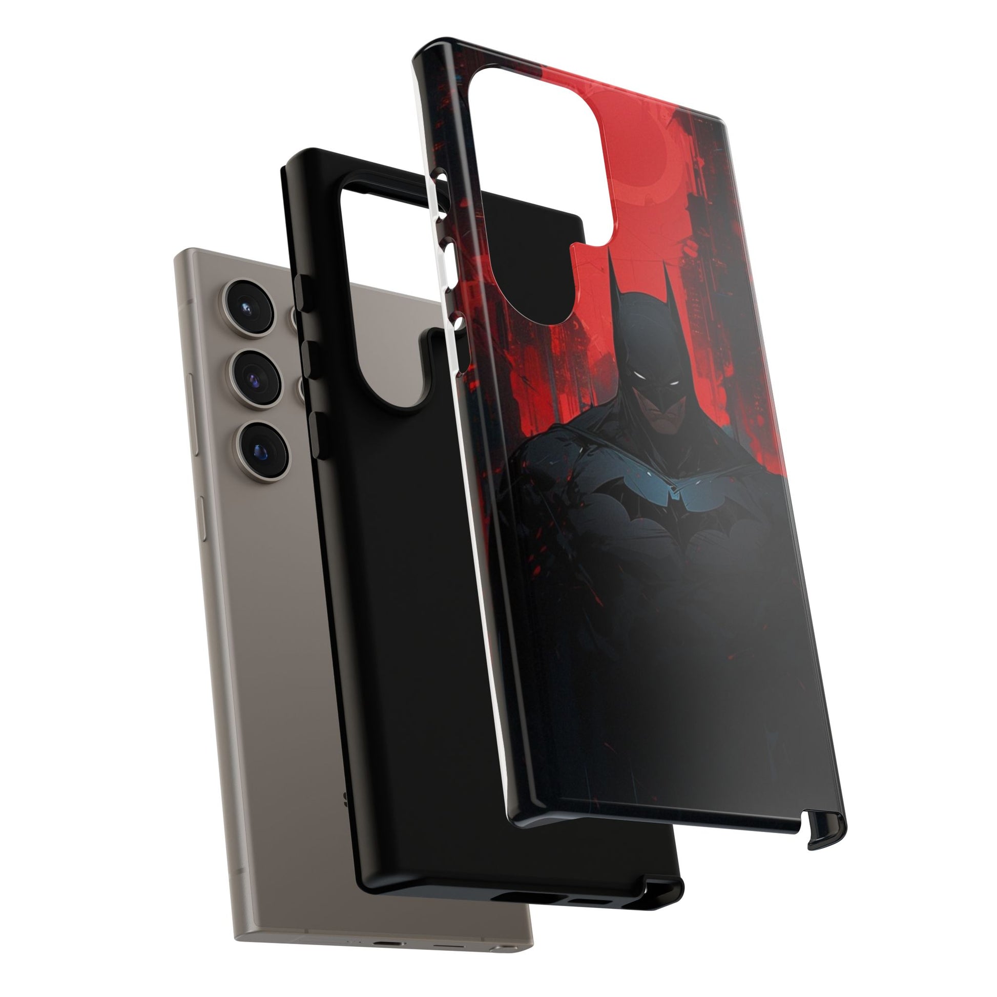 The Dark Knight Batman Tough Cases for iPhones, Samsung, and Pixel