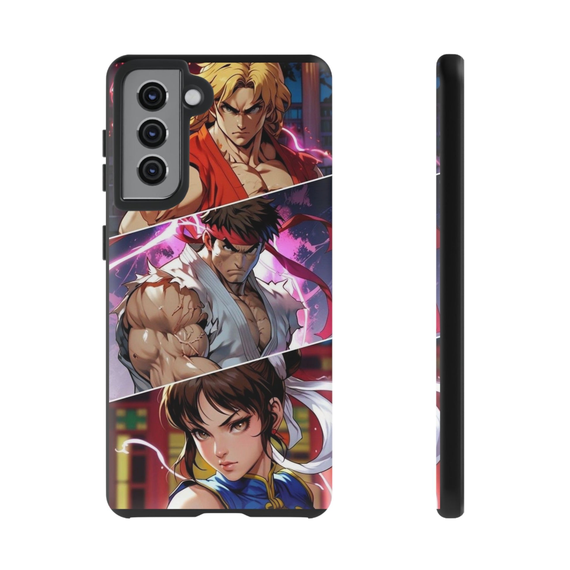 Street Fighter Gamer Theme Tough Cases for iPhones, Samsung, and Pixel