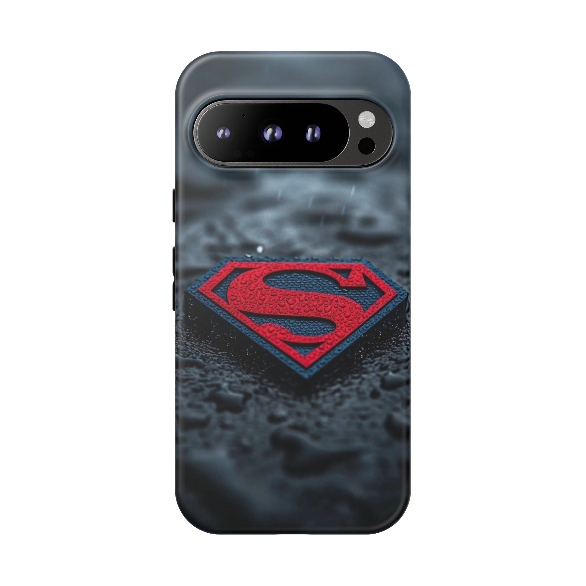 Superman Logo Tough Cases for iPhones, Samsung, and Pixel