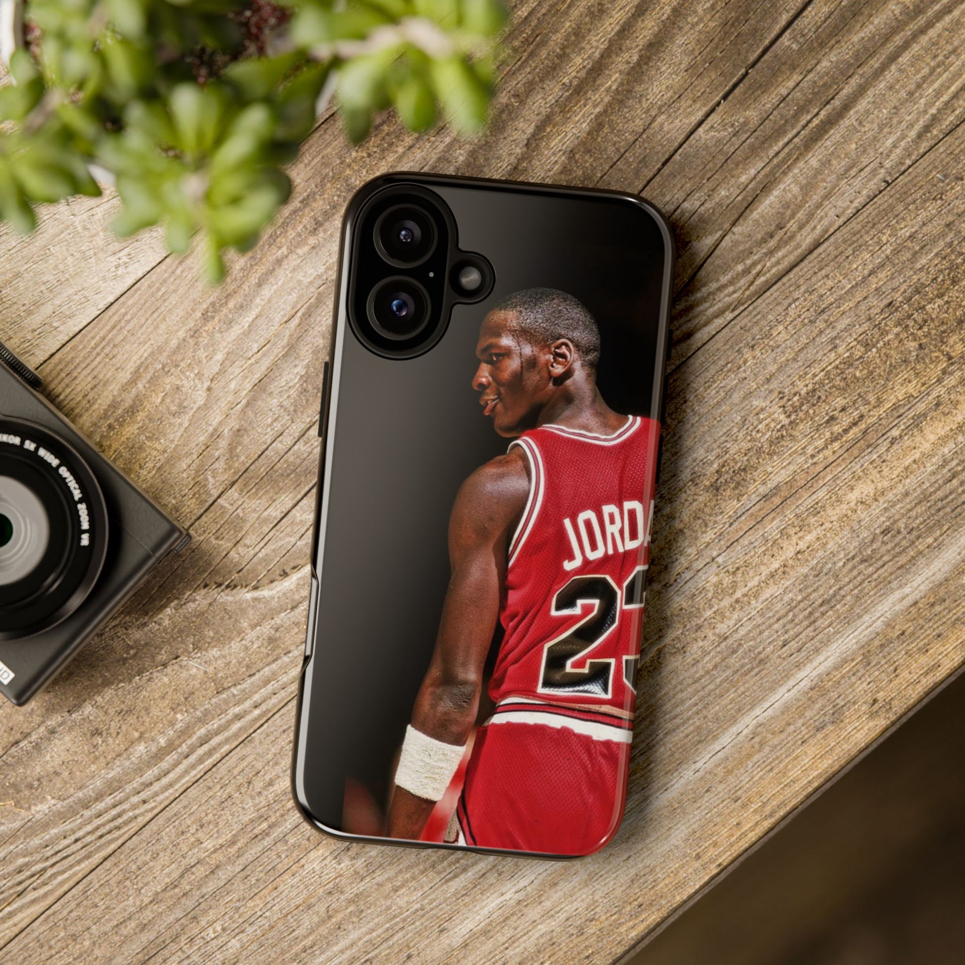 Basketball Legend Michael Jordan Tough Cases for iPhones, Samsung, and Pixel
