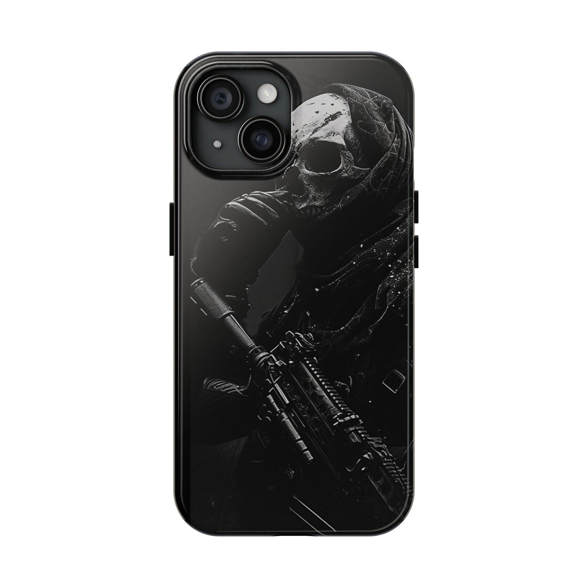 Ghost Gamer COD Inspired Themed Phone Cases for Iphones & Samsung Phones