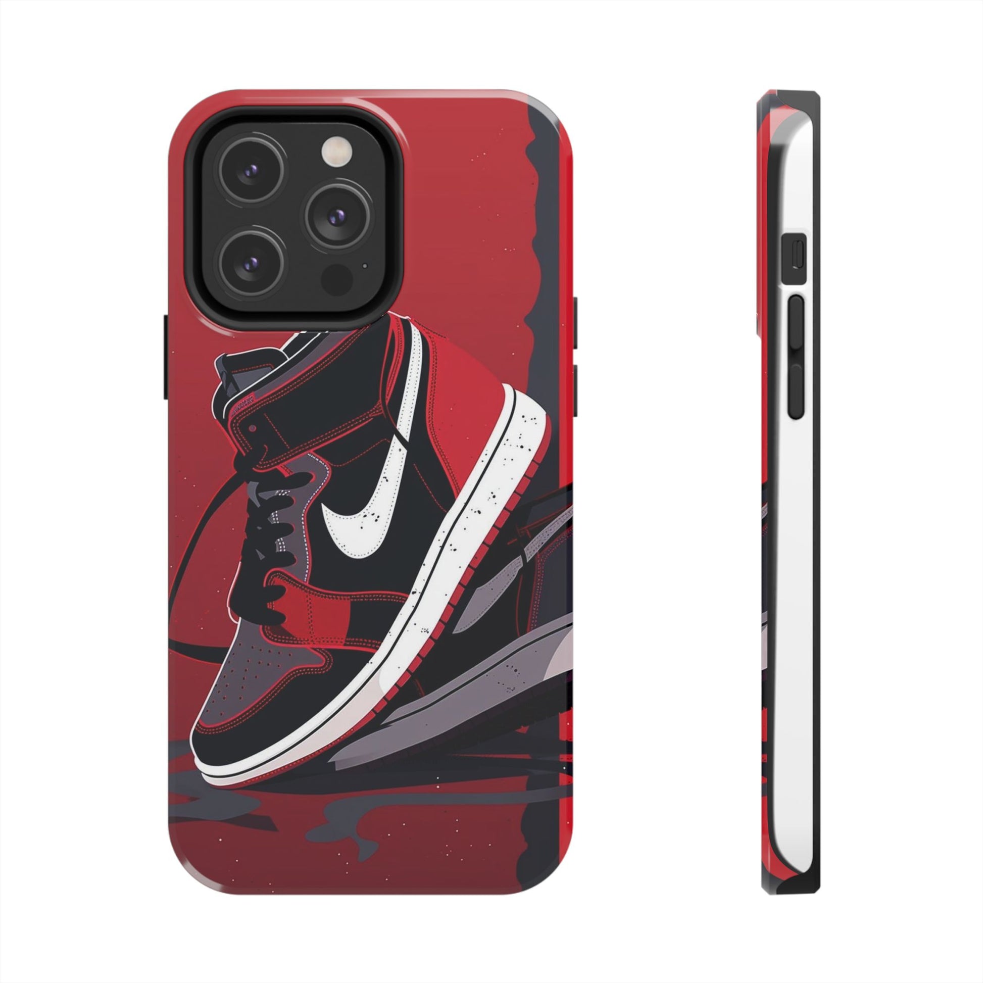 Retro Basketball Sneaker Art Phone Cases for iPhone & Samsung Galaxy Phones