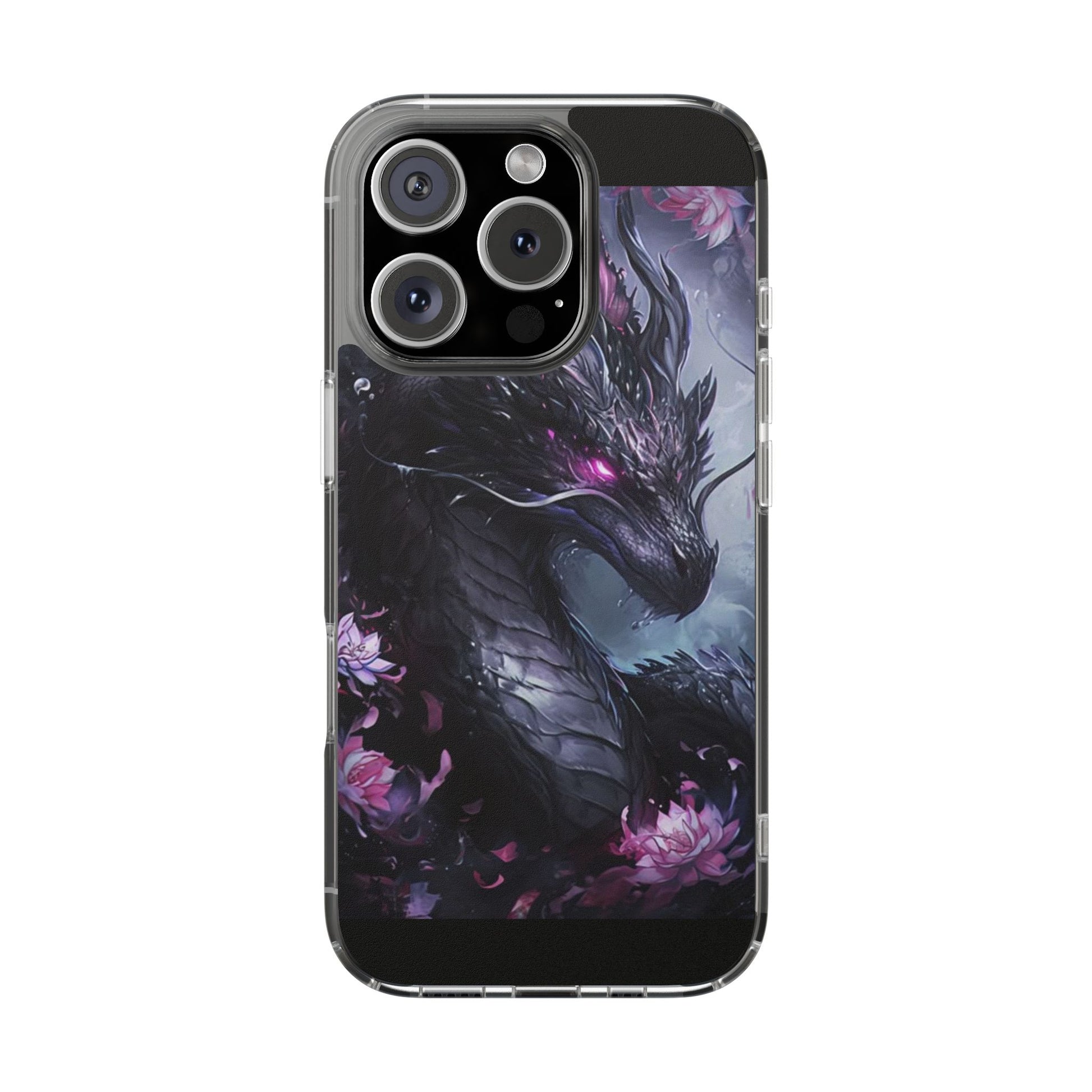 Phone Cases, Purple Dragon Design, iPhone Samsung Case, Protective Cover, Unique