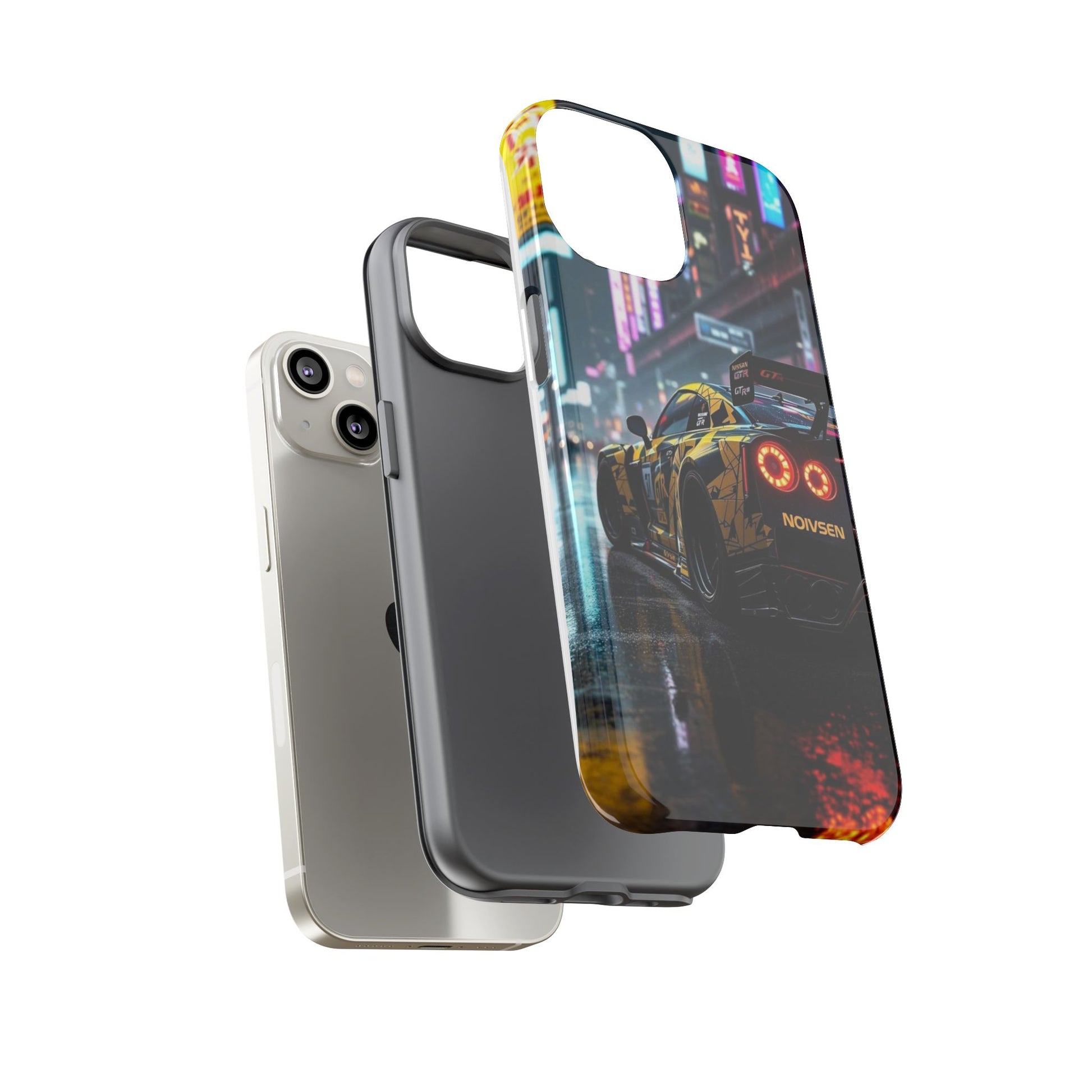 Nissan GTR in Japan Art Tough Cases for iPhones, Samsung, and Pixel