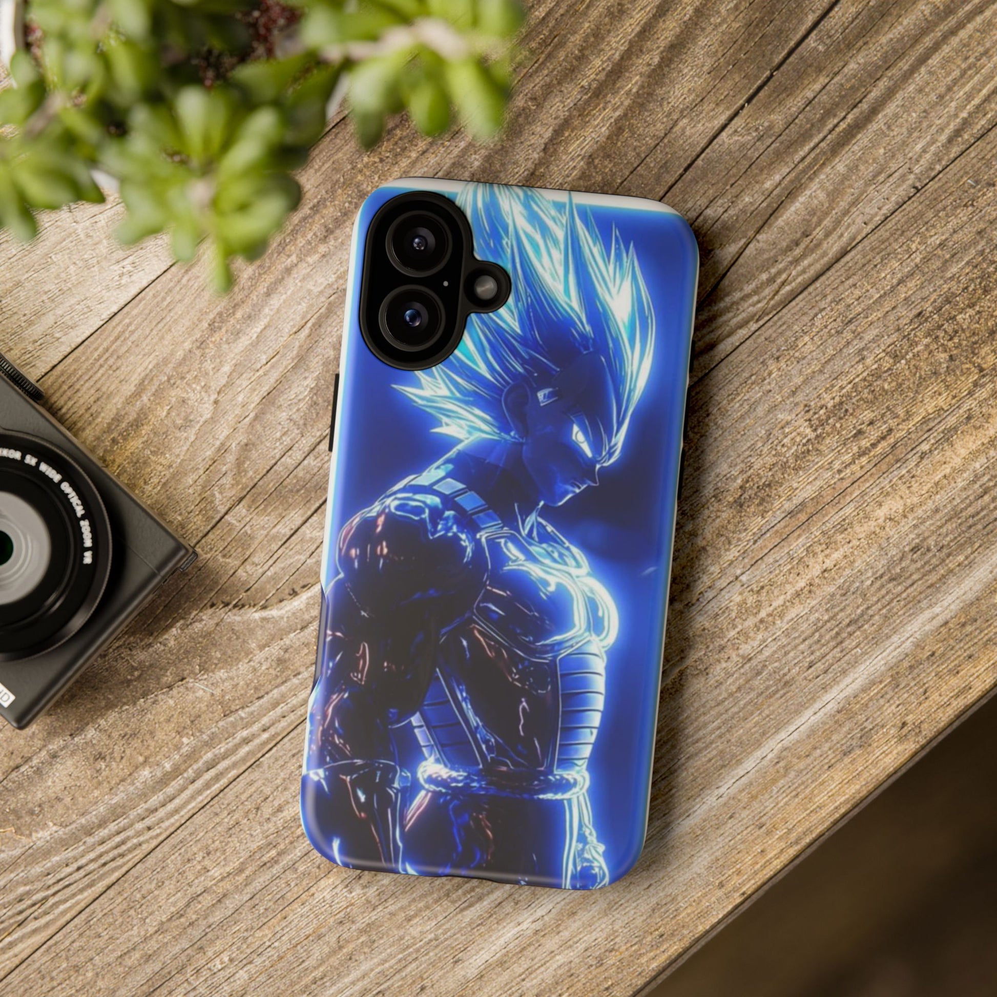 Anime Dragon Ball Z Super Saiyan Tough Cases for iPhones, Samsung, and Pixel