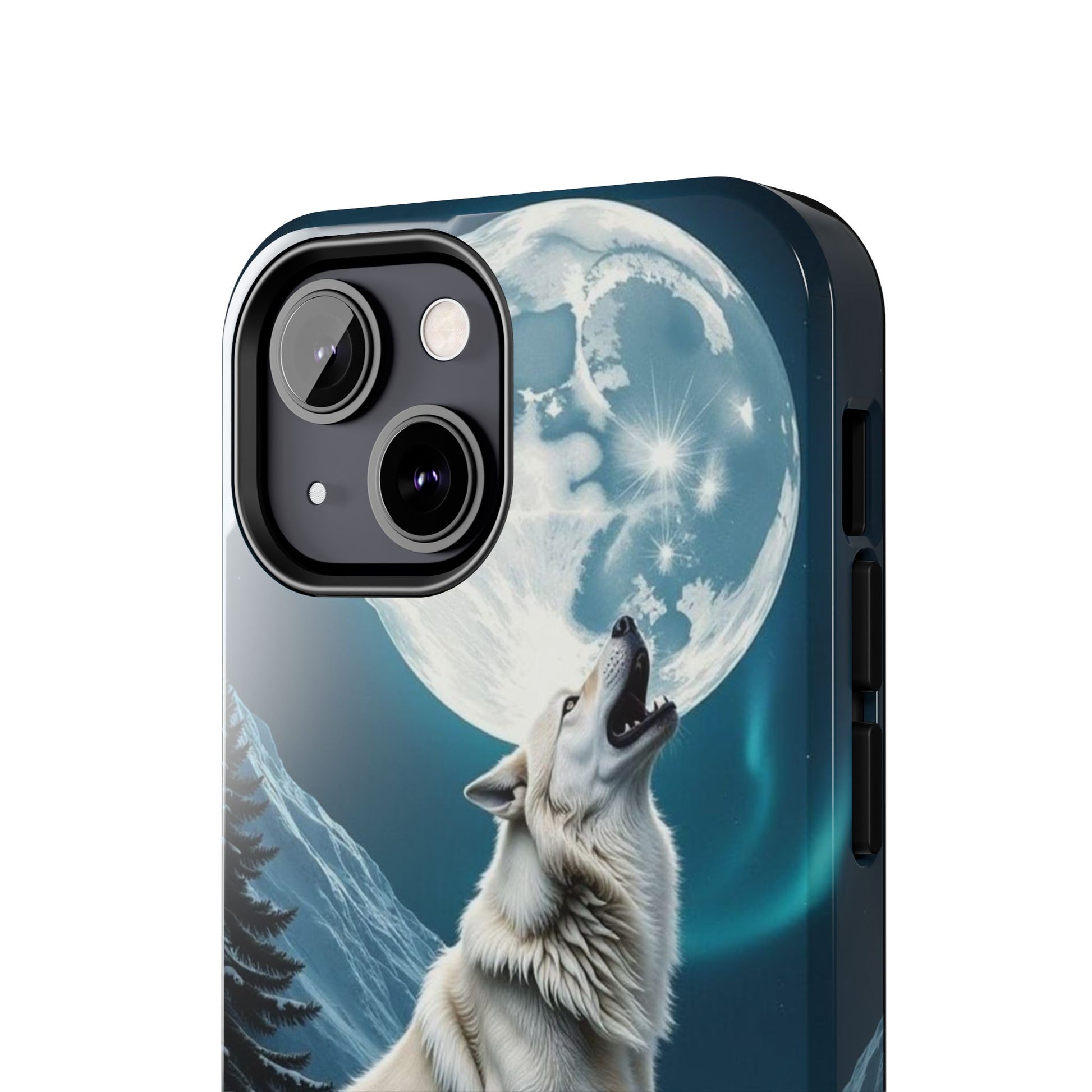 Howling Wolf Theme Phone Cases for iPhones & Samsung Phones