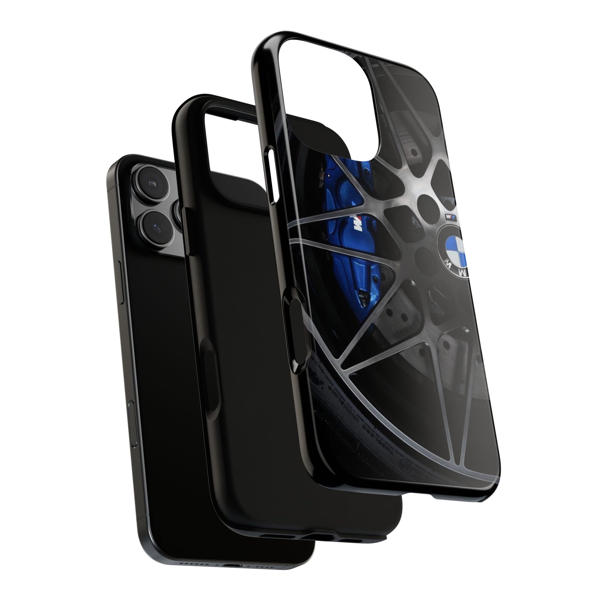 BMW M3 Racing Wheels Tough Cases for iPhones, Samsung, and Pixel