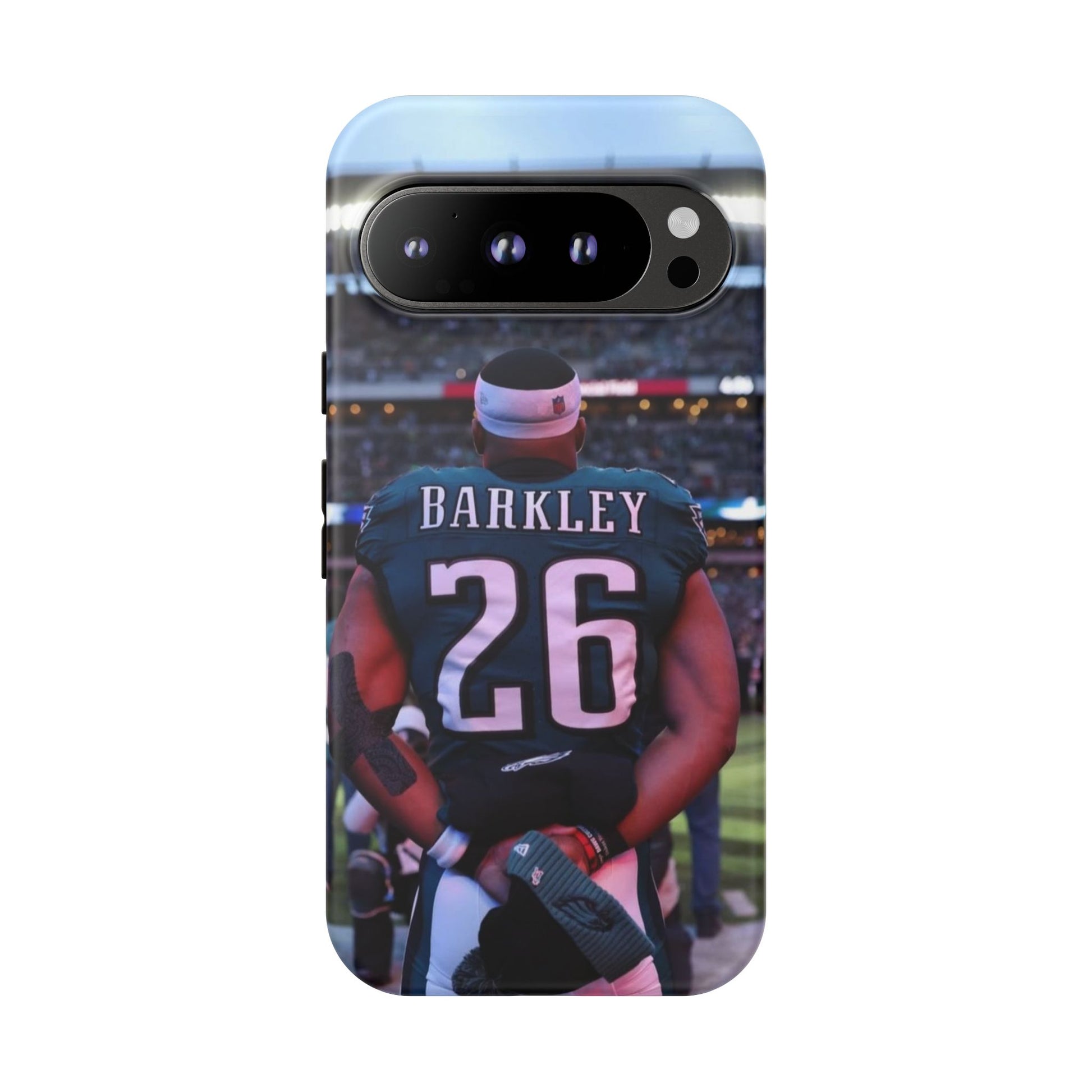 Eagles Football Saquon Barkley Tough Cases for iPhones, Samsung, and Pixel